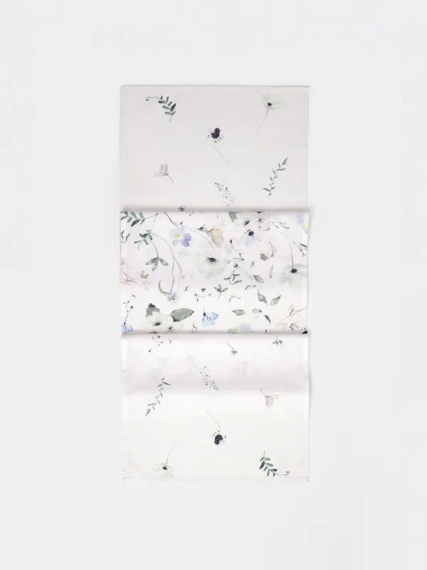Дорожка настольная, 40х160 см, Весенние цветы, Flowery, image-0