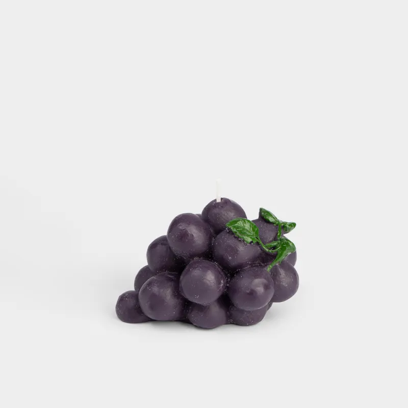 Свеча, 9x5 см, Виноград, Fruit shape