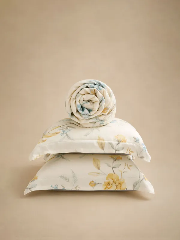 Постельное белье, евро, тенсель, Лилии, Tencel, image-3