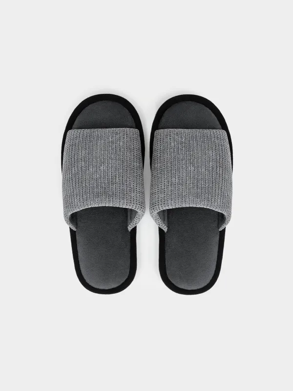 Тапочки мужские, Chenille, image-1