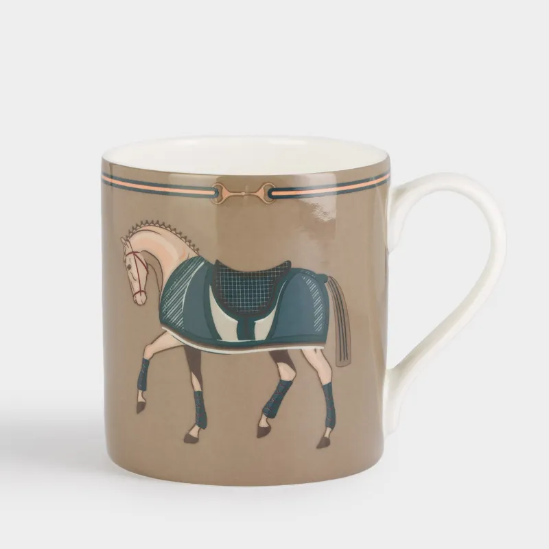 Кружка, 380 мл, Лошадь, Warhorse