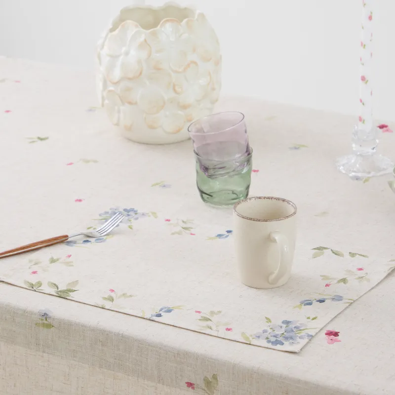 Салфетка под приборы, 30х45 см, Цветы, Colorful flowers