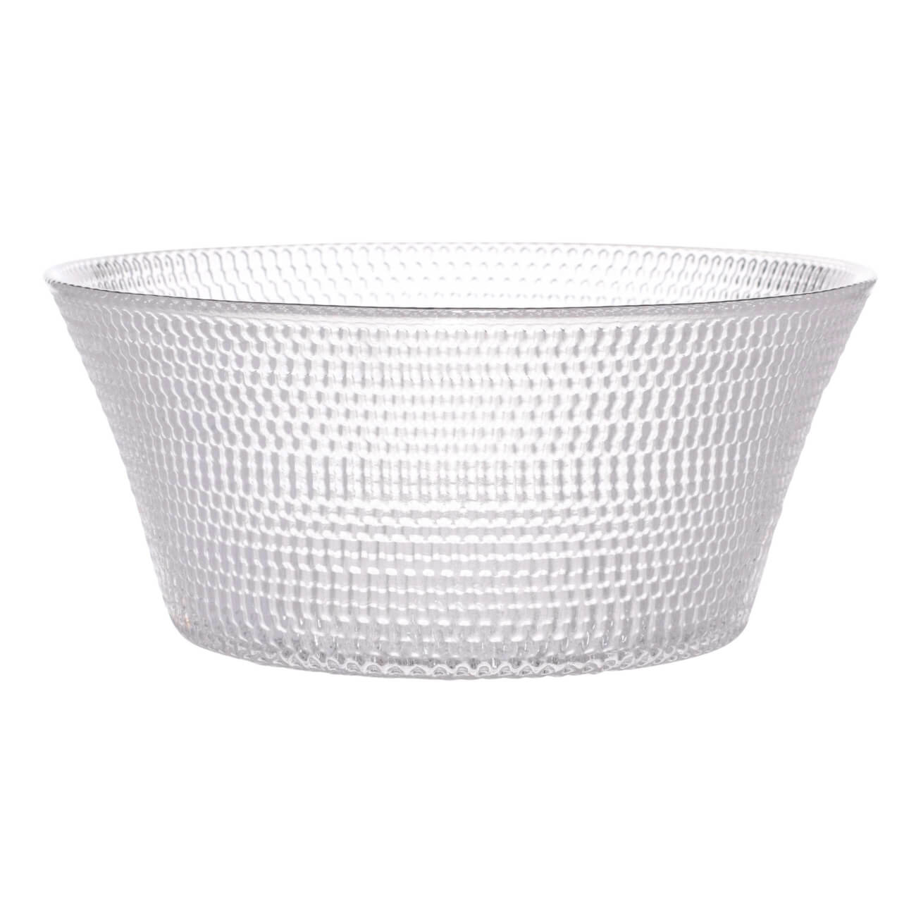 

Салатник, 15х7 см, стекло, с серебристым кантом, Cotton platinum