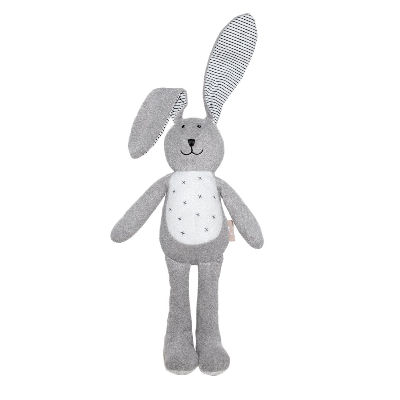 

Игрушка, 31 см, мягкая, полиэстер/хлопок, серая, Кролик, Rabbit