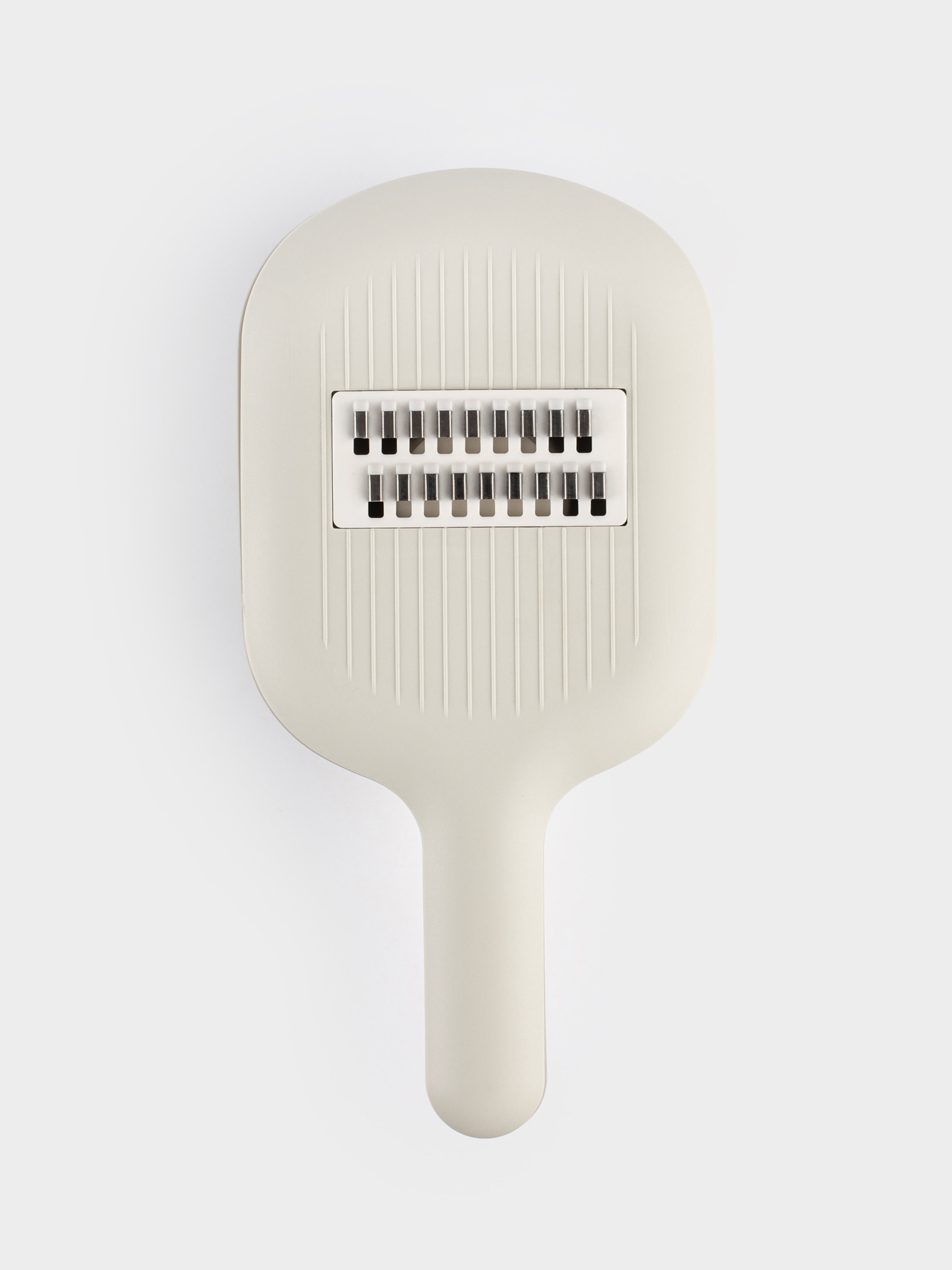 Терка, 29х14 см, 4 насадки, с контейнером, с ручкой, пластик/сталь, серая, Matto, image-4