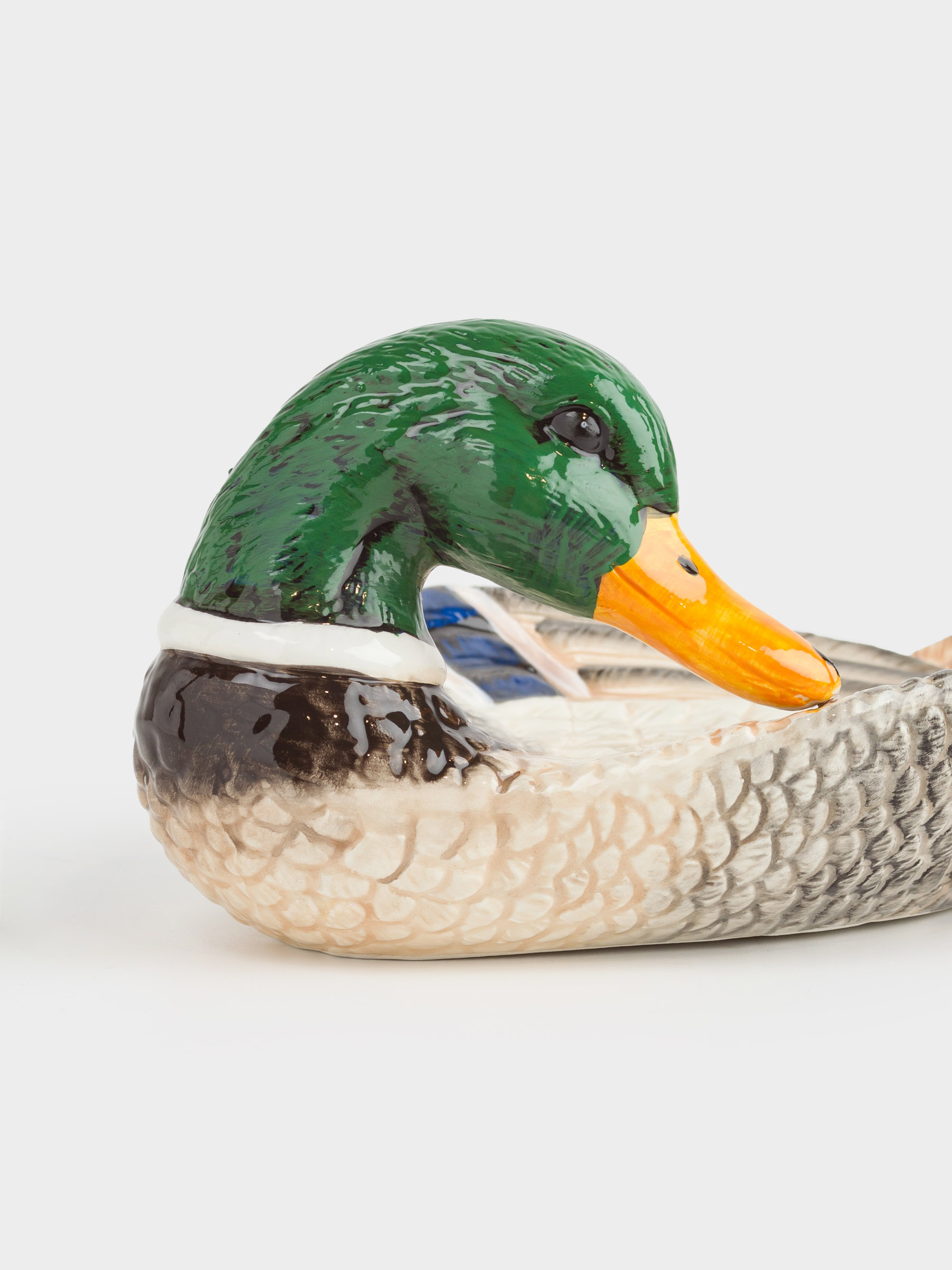 Блюдо, 32х19 см, керамика, Селезень, Duck, image-5