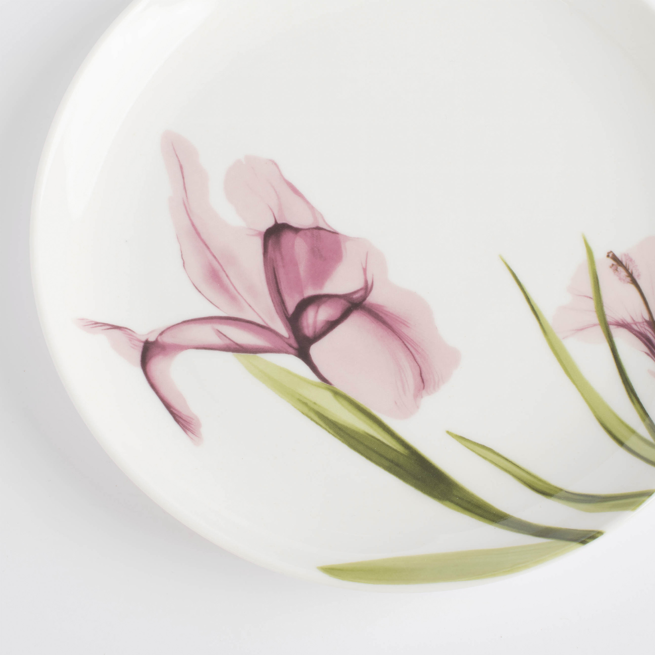 Тарелка закусочная, 21 см, фарфор N, белая, Пастельные цветы, Pastel flowers изображение № 5