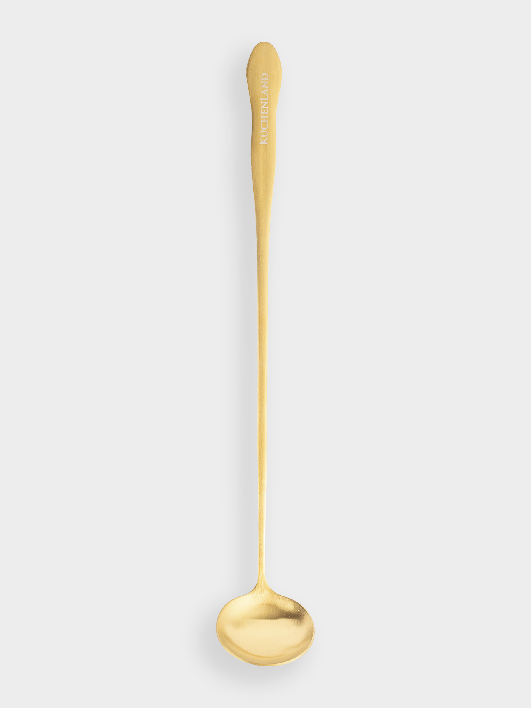 Ложка для специй, 24 см, сталь, золотистая, Classic gold, image-1