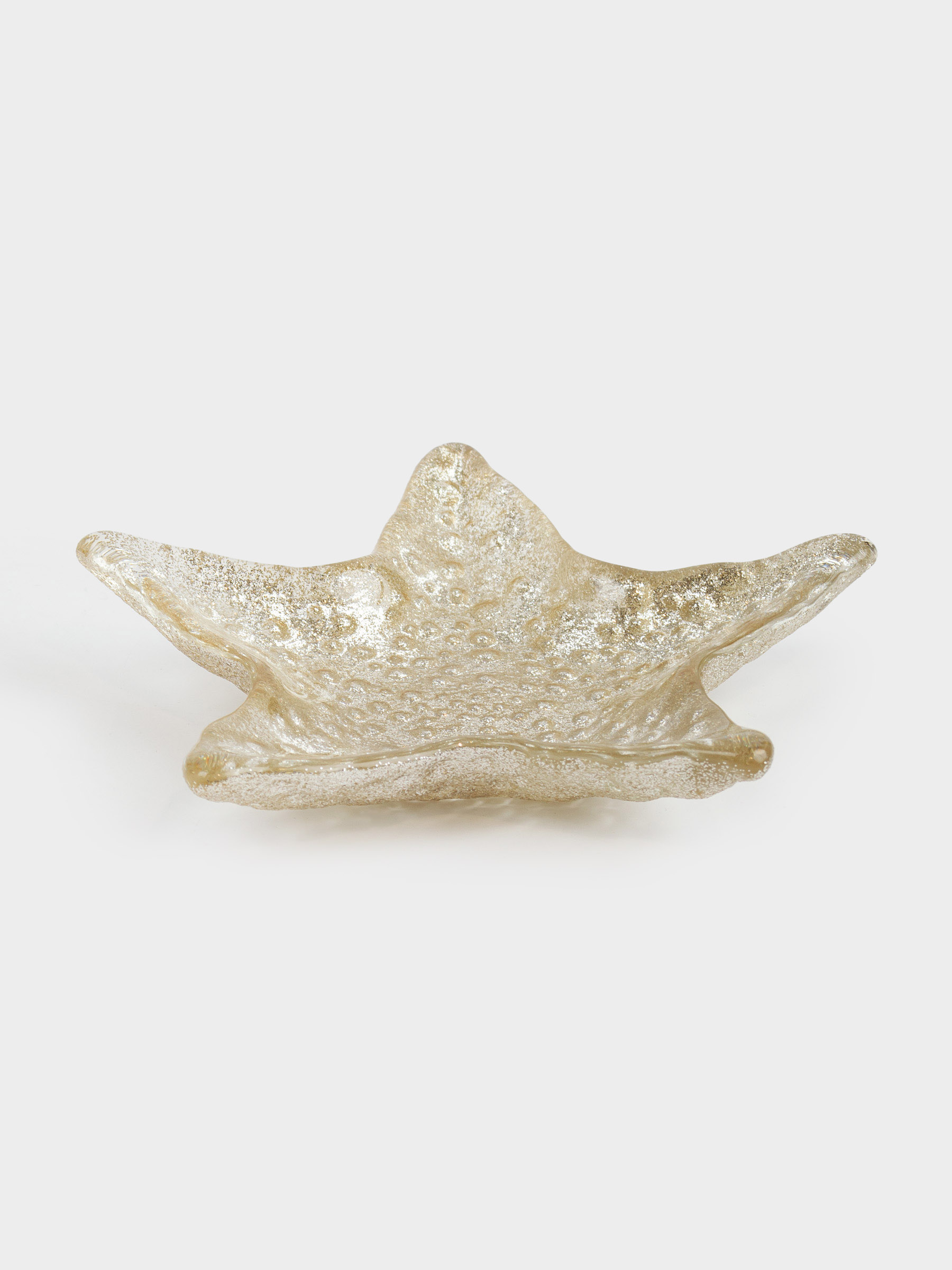 Блюдо, 16х2 см, стекло, шампань, Морская звезда, Starfish, image-3
