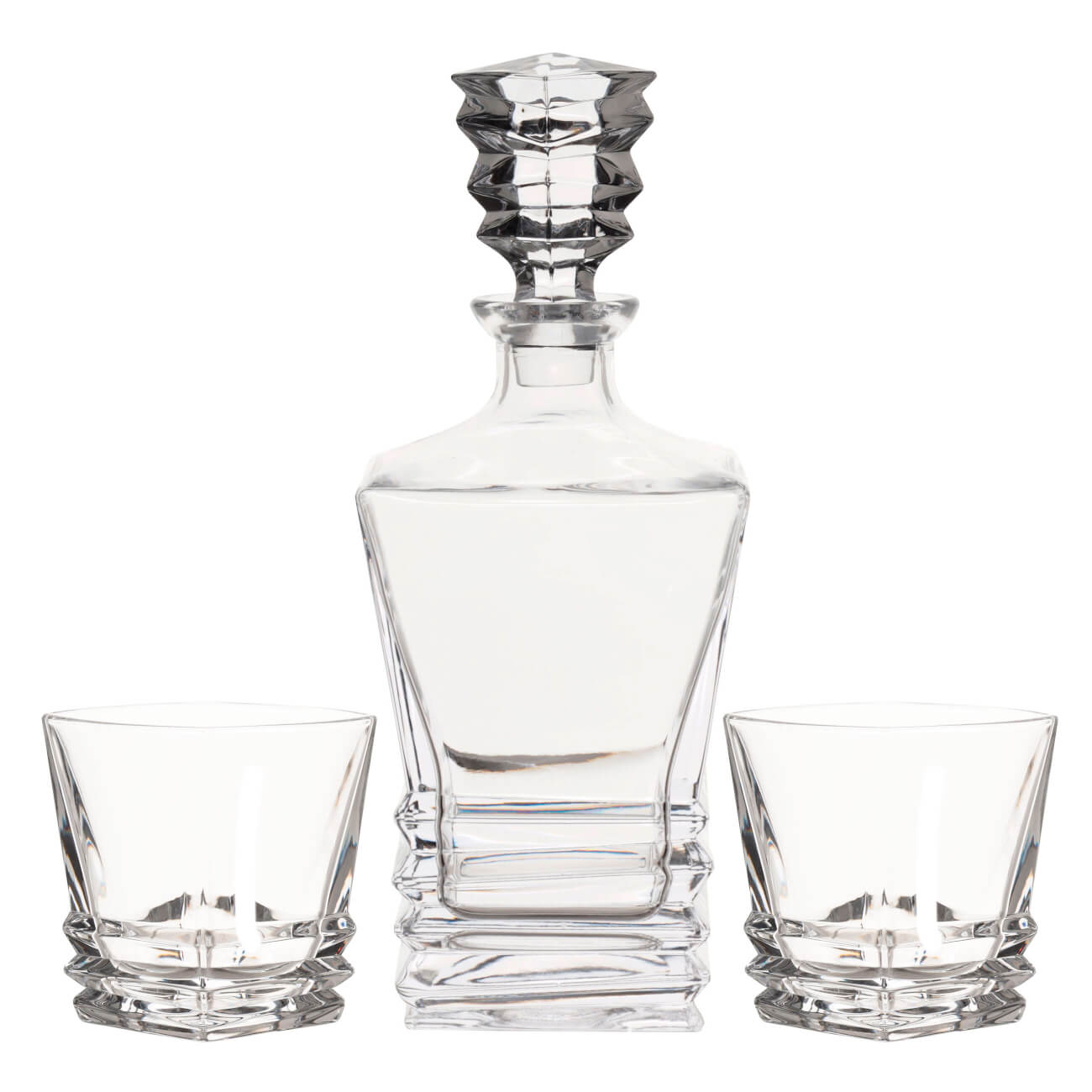 Набор для виски, 2 перс, 3 пр, графин/стаканы, стекло Р, Dynamic подарочный набор легенда алкоголя фляга камни для виски мешочек