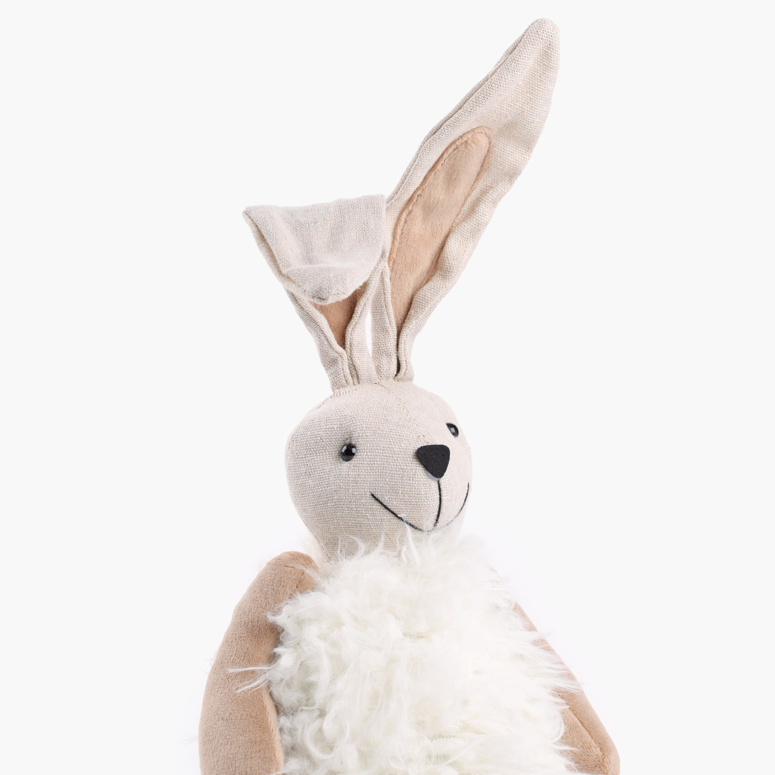 Изделие декоративное, 38 см, бело-бежевое, Кролик, Rabbit изображение № 3
