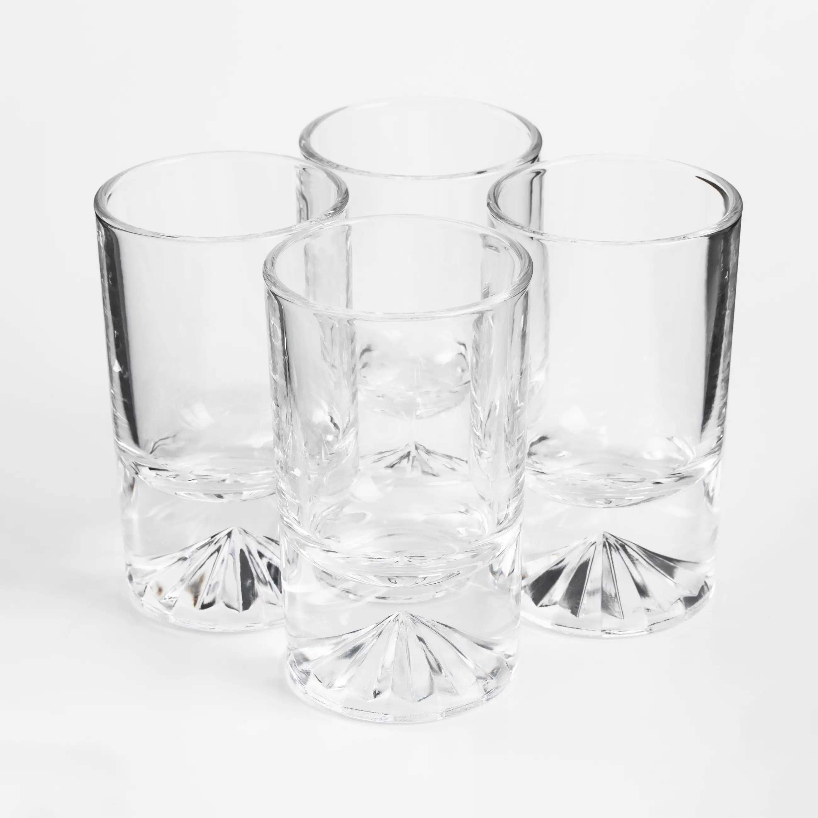 Стопка для водки, 50 мл, 4 шт, стекло, Acme, image-0