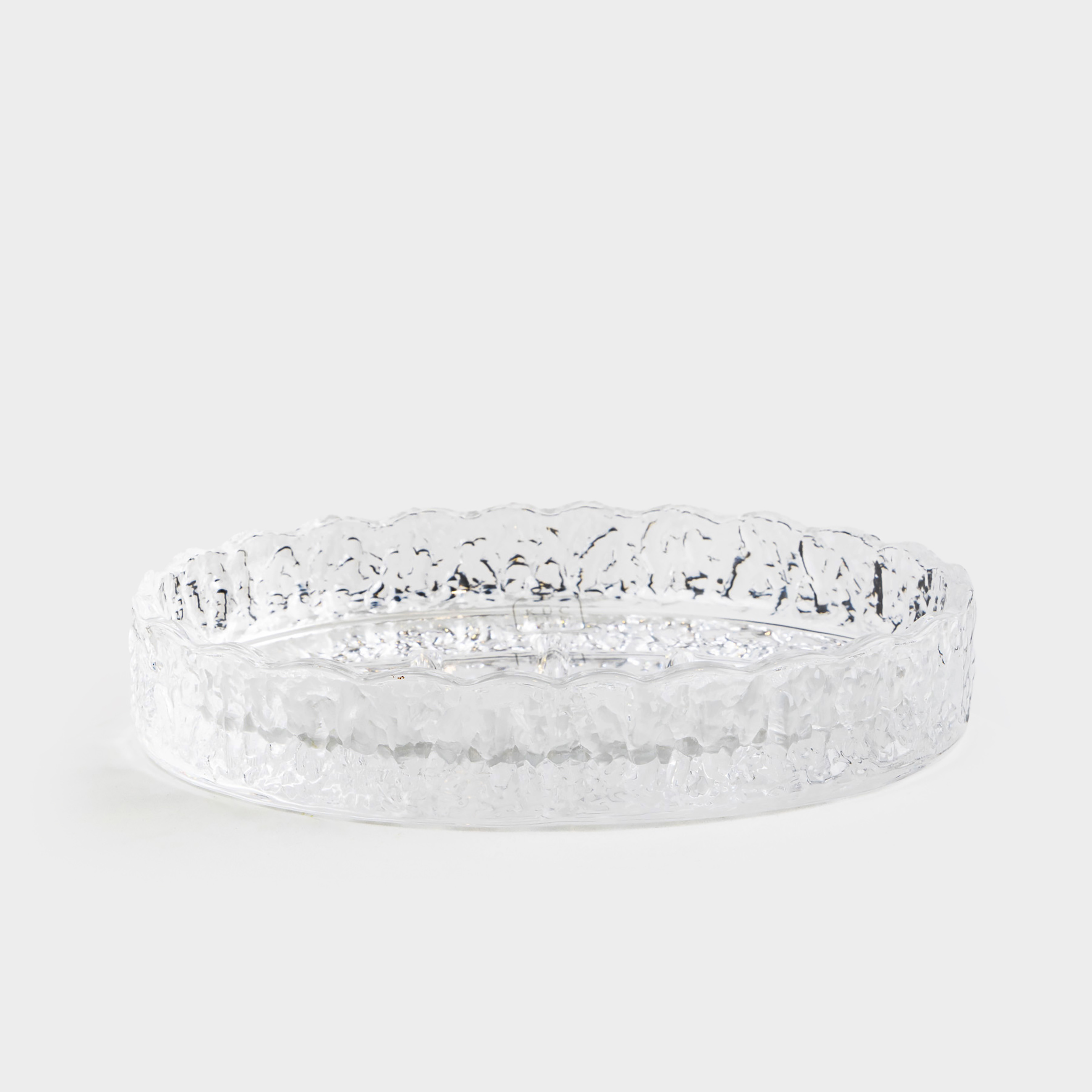 Мыльница 14х9 см стекло овальная Hiona 1290₽