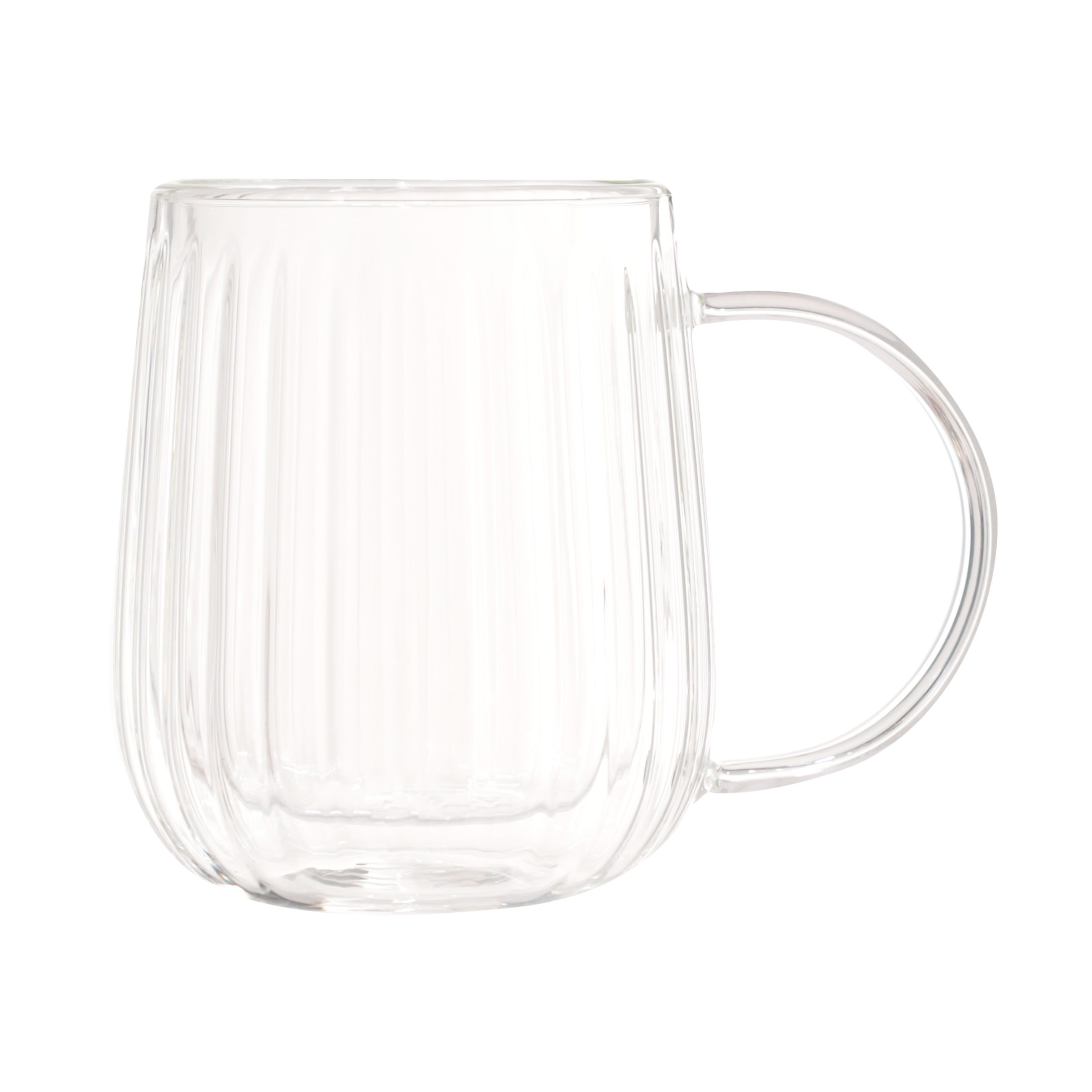 Набор чайный, 2 перс, 3 пр, стекло Б/сталь, Air ribby изображение № 3