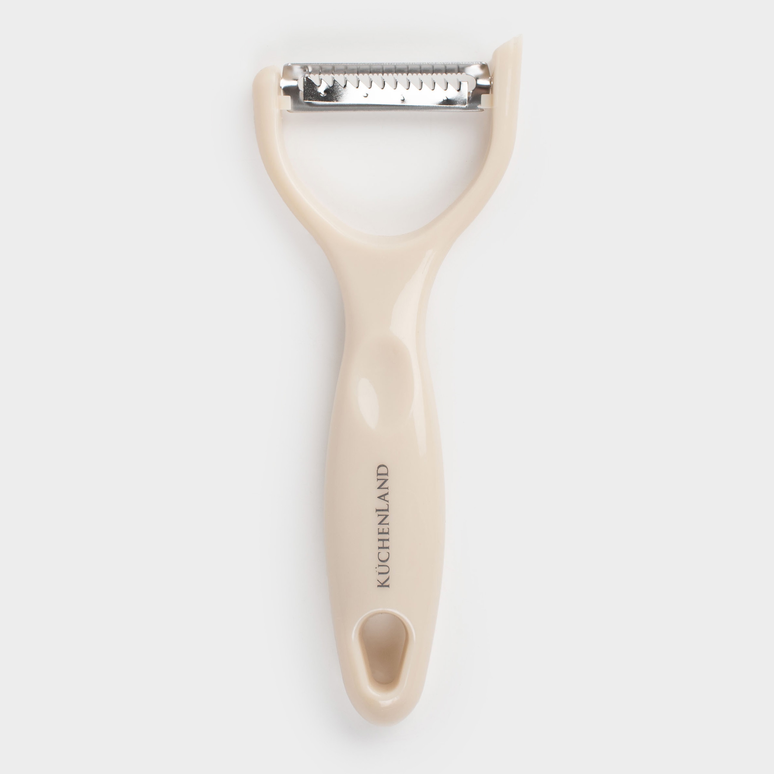 Нож для нарезки соломкой, 17 см, сталь/пластик, молочный, Regular