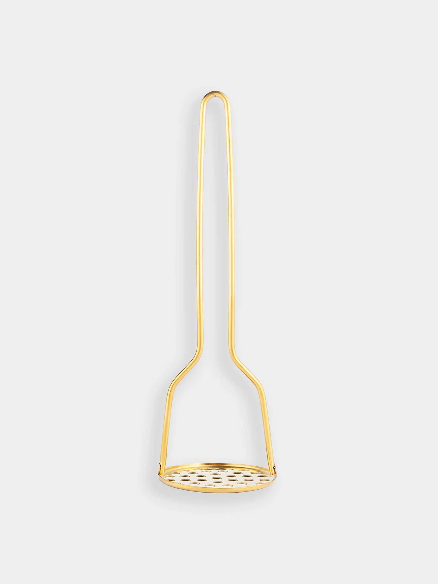 Пресс для пюре, 28 см, сталь, золотистый, Device gold