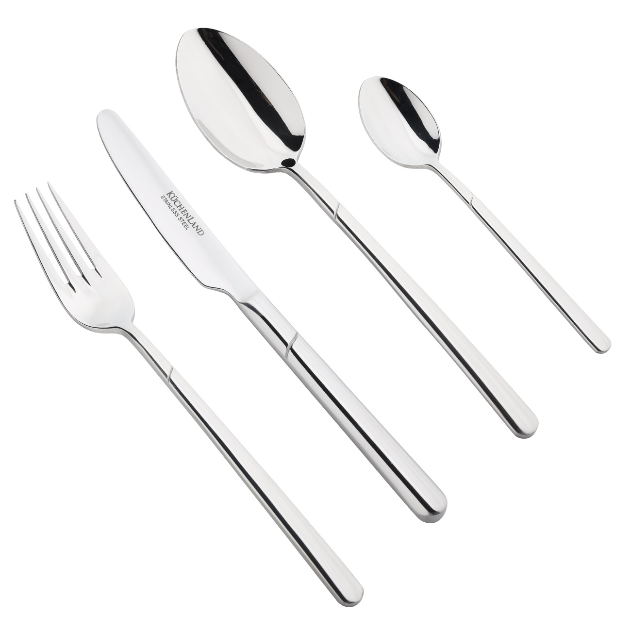 Столовые приборы, 6 перс, 24 пр, сталь, Helsinki, image-0