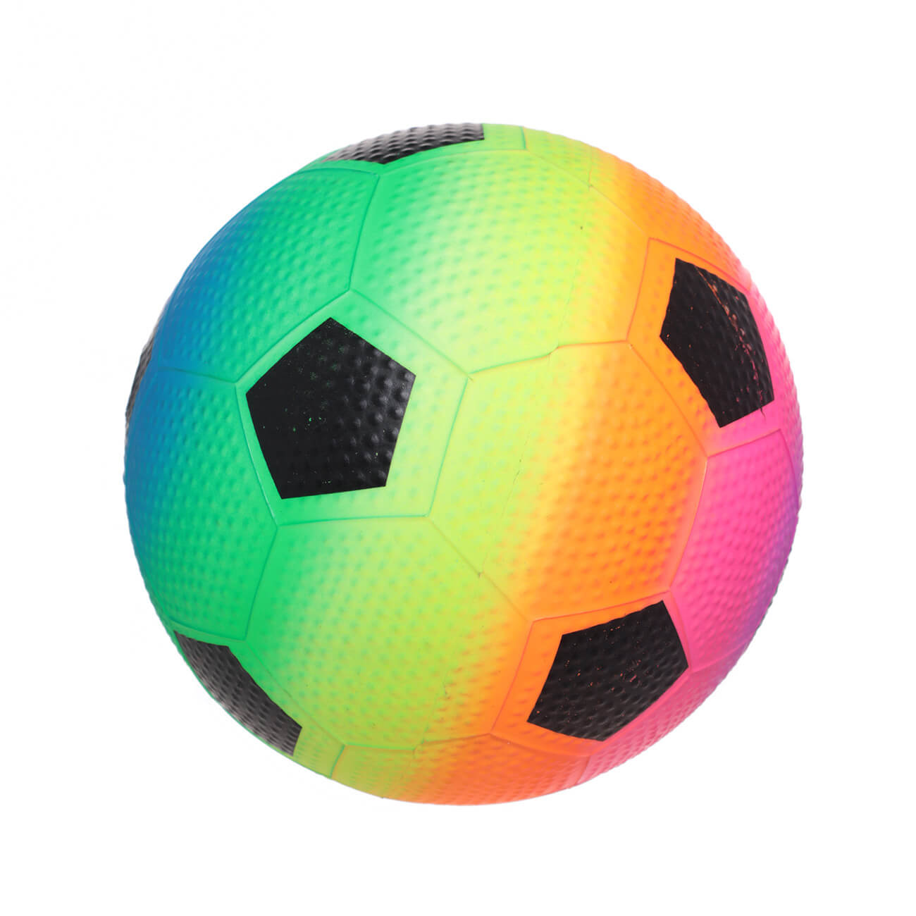 Мяч, 14 см, ПВХ, неоновый, Футбол, Game Neon