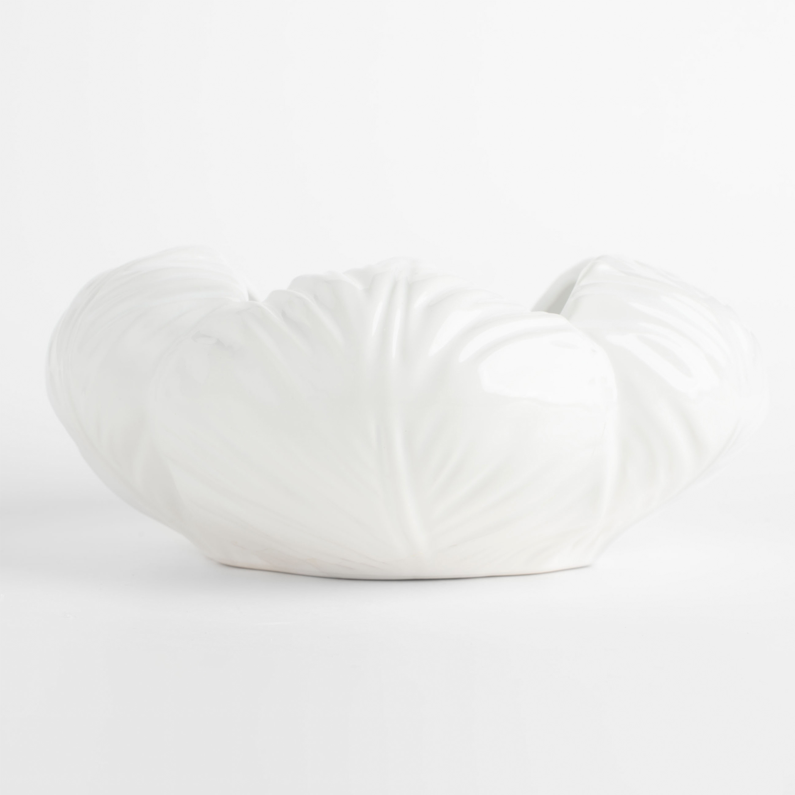 Ваза для фруктов, 21х9 см, керамика, белая, Тюльпан, Tulip изображение № 3