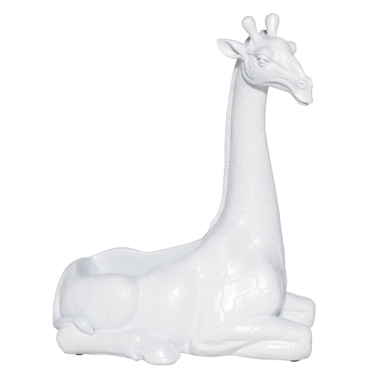 Конфетница, 28х24 см, полирезин, белая, Жираф, Giraffe изображение № 1