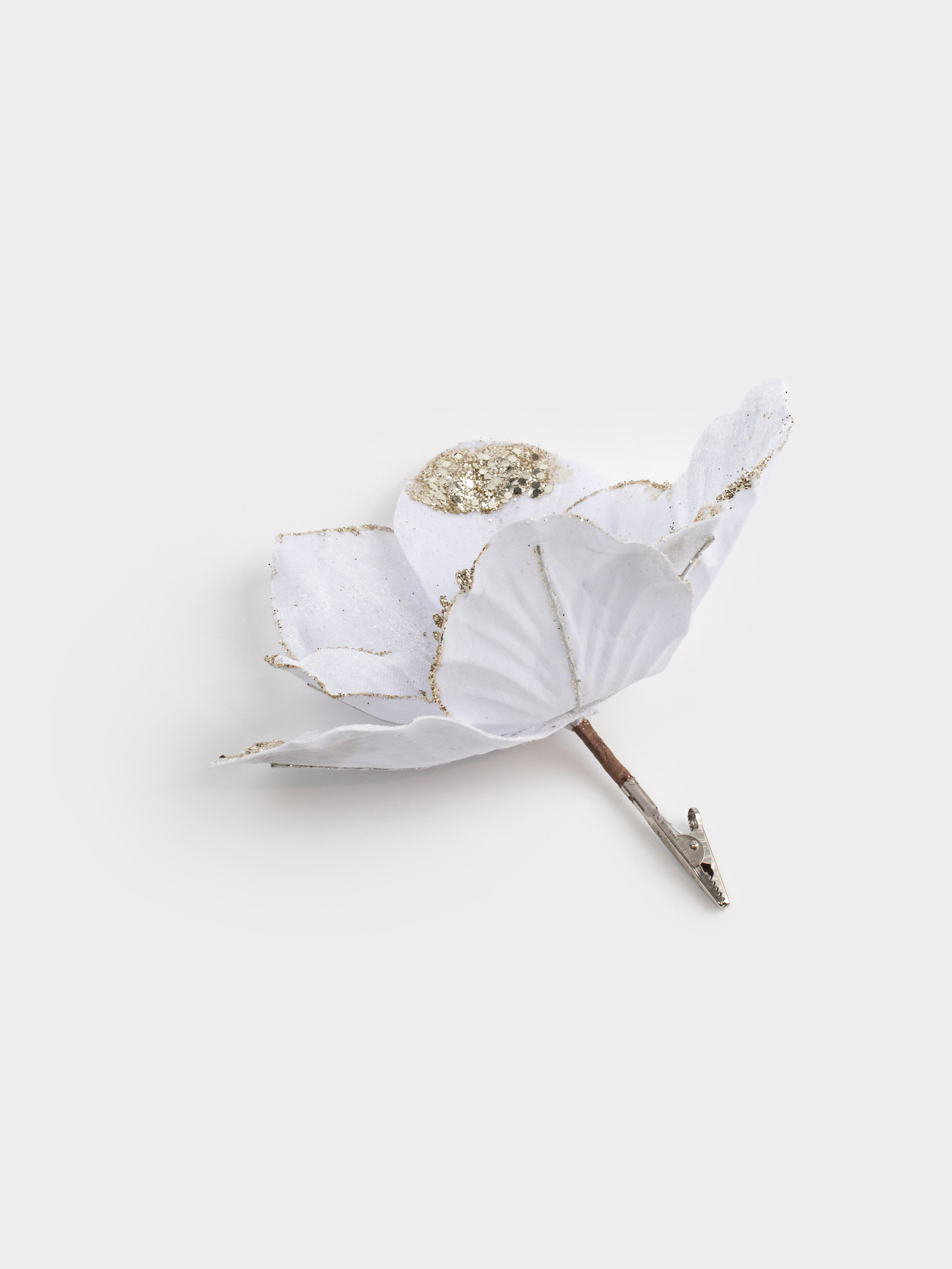Украшение декоративное, 20 см, на клипсе, пластик, Flower decor, image-2