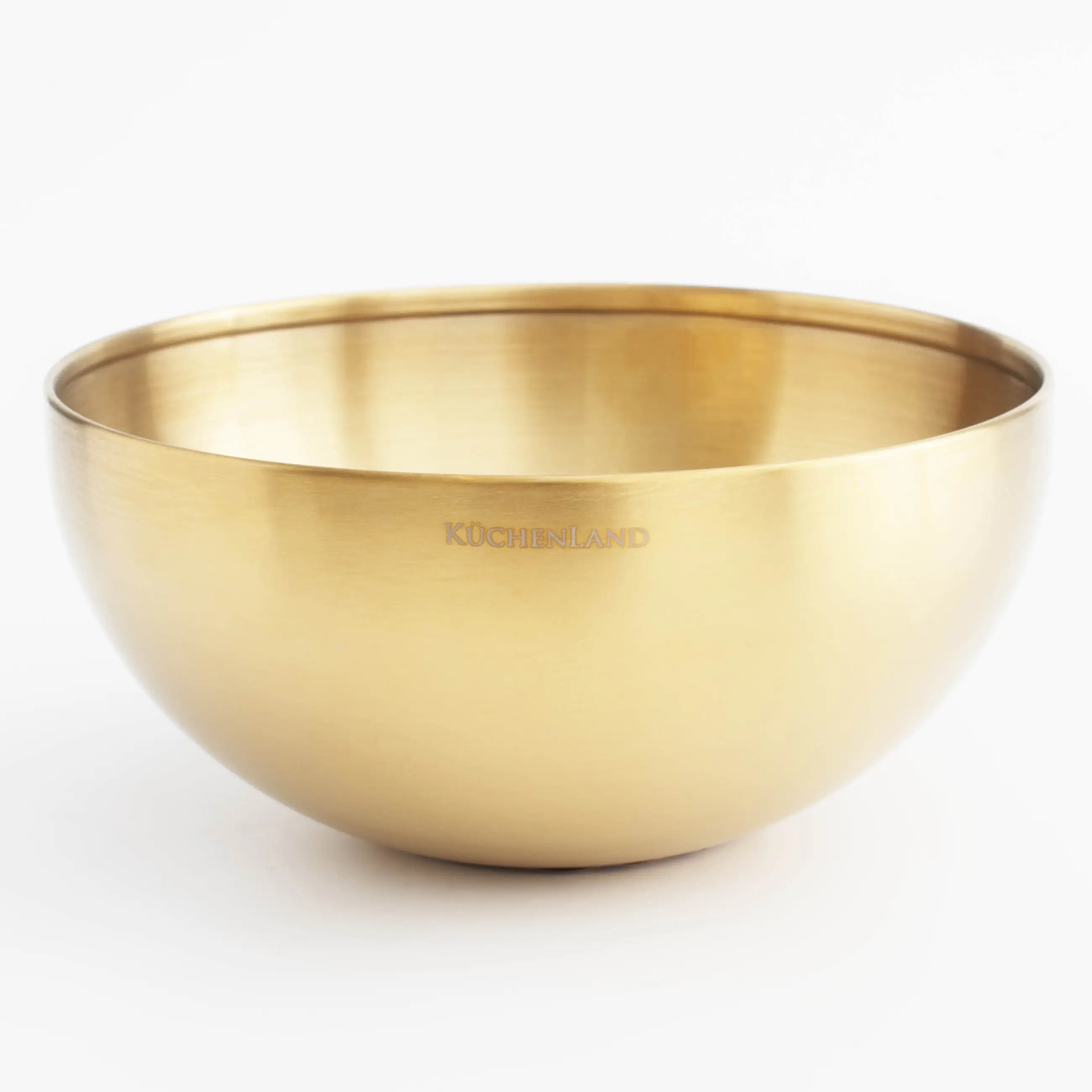 Миска, 1,8 л, сталь, золотистая, Classic gold, image-0