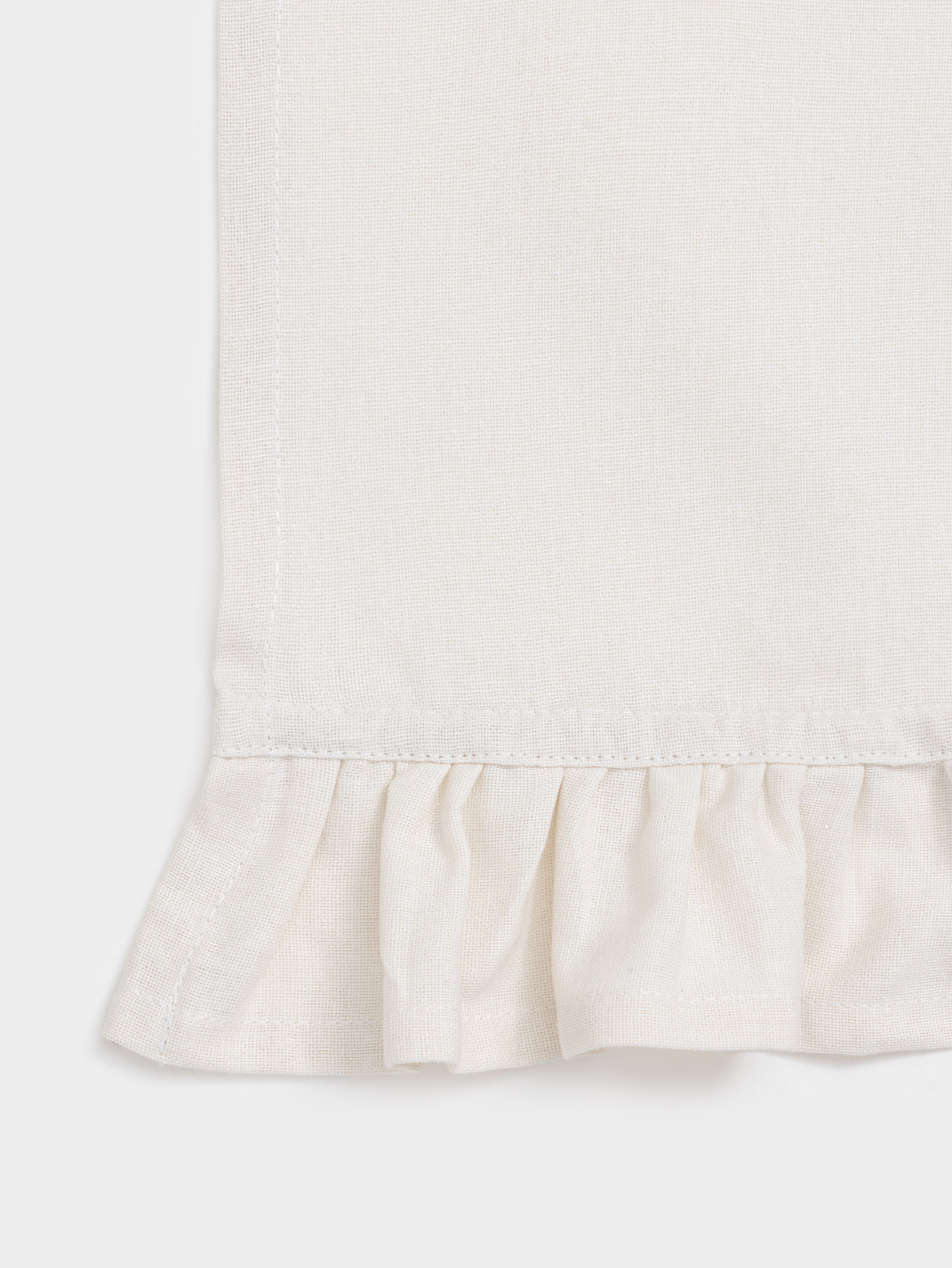 Полотенце кухонное, 40х60 см, со сборкой, хлопок, молочное, Олень, Woodland story, image-2