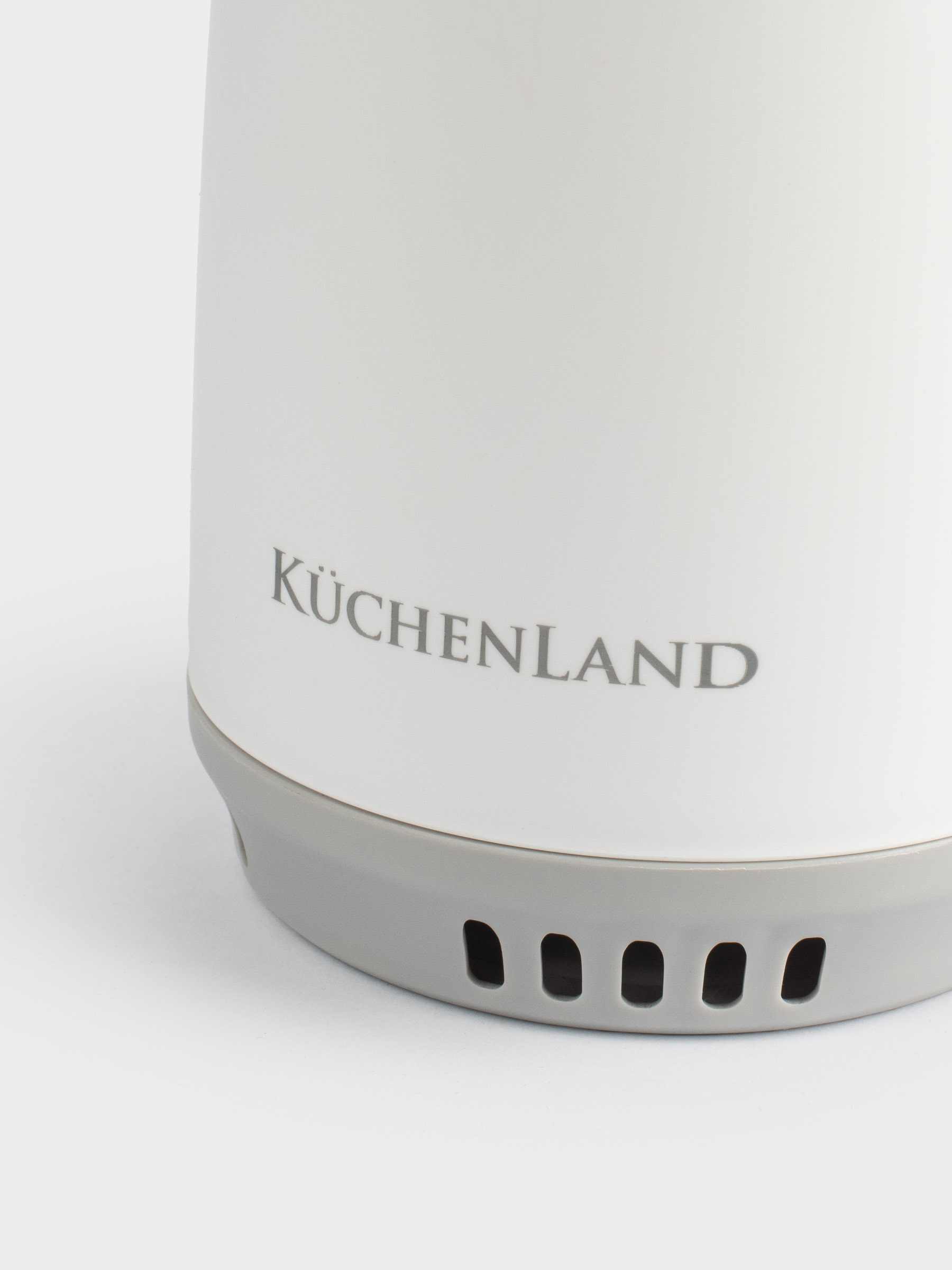 Ерш туалетный, 46 см, с подставкой, резина/пластик, бело-серый, Click, image-5