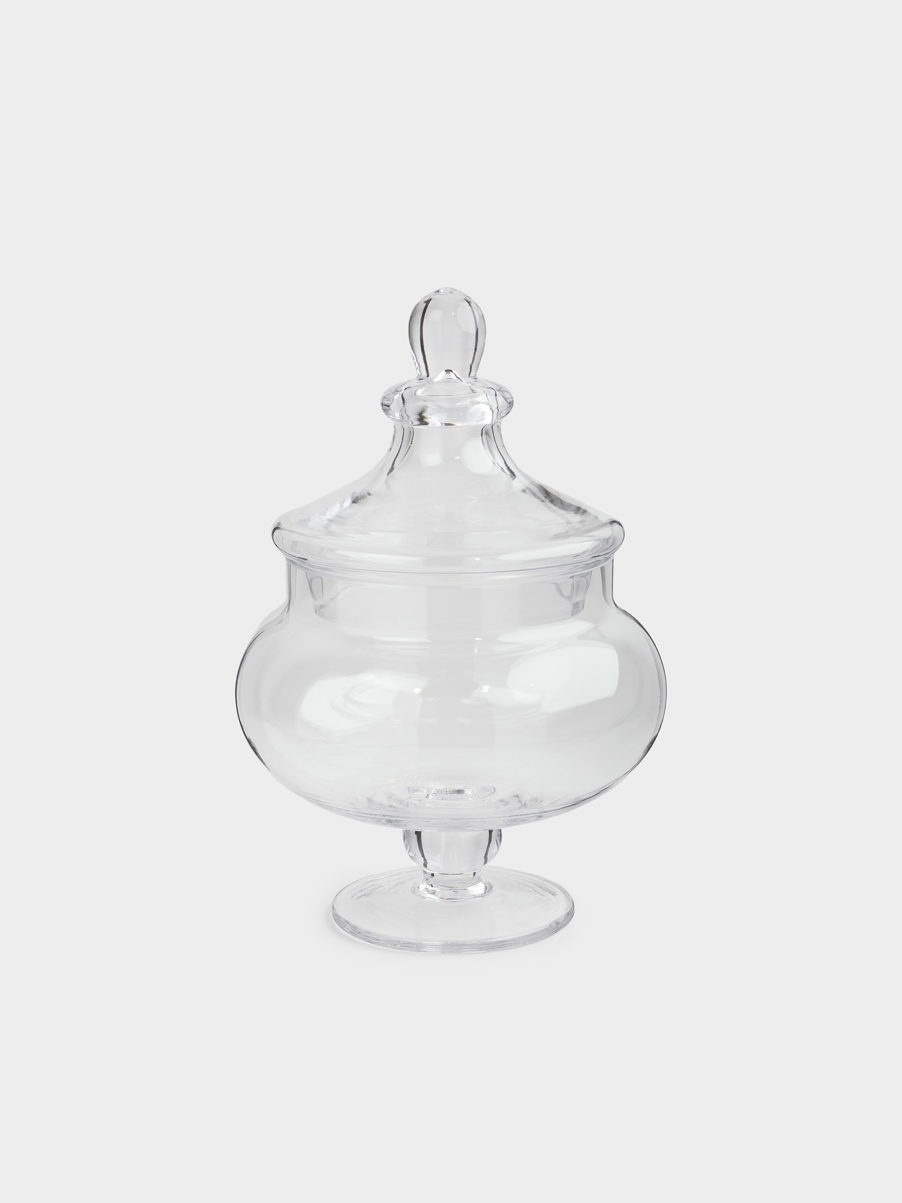 Конфетница, 17х26 см, с крышкой, Clear