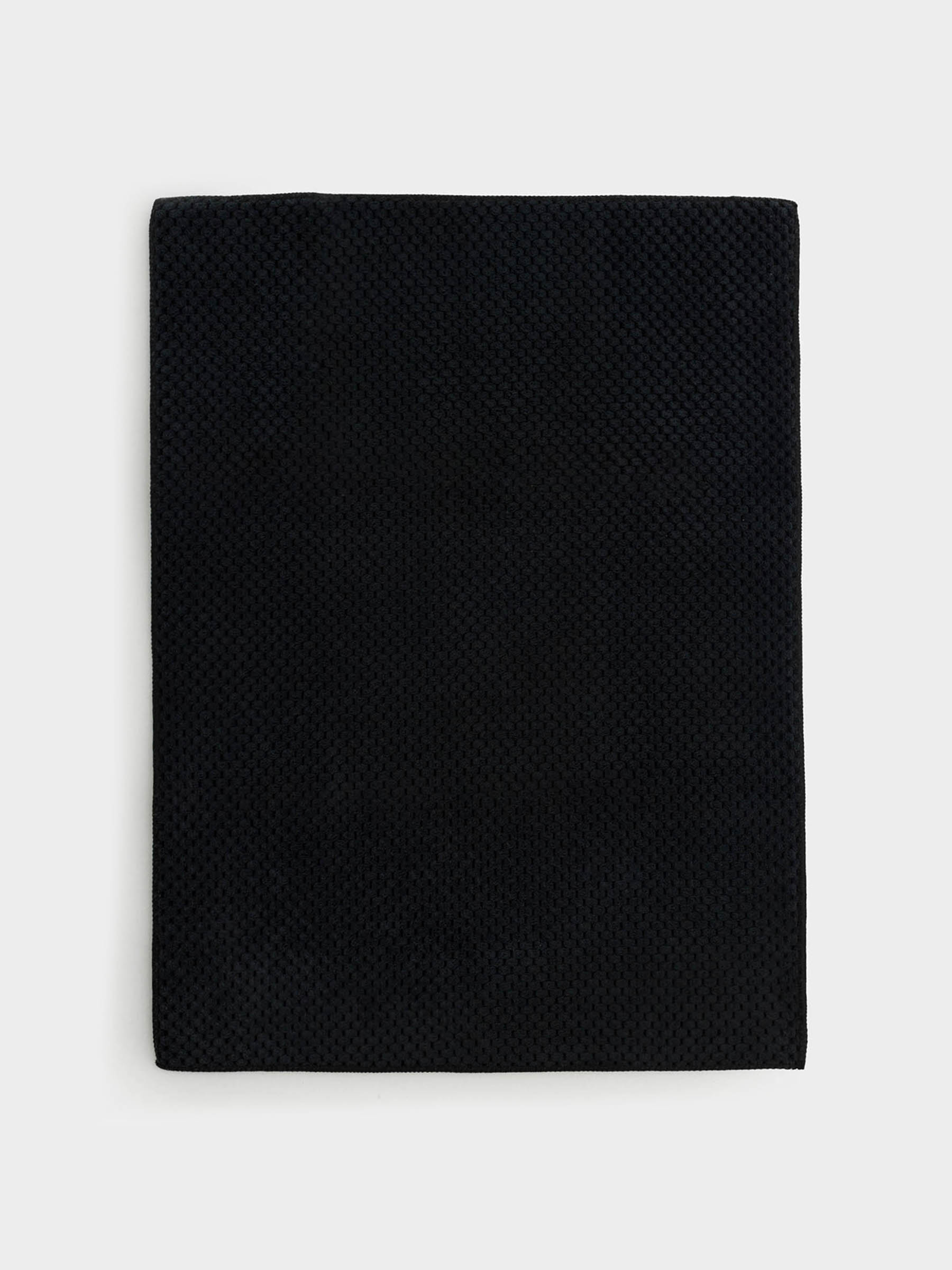 Коврик для сушки посуды, 51х38 см, микрофибра, черный, Black clean, image-0