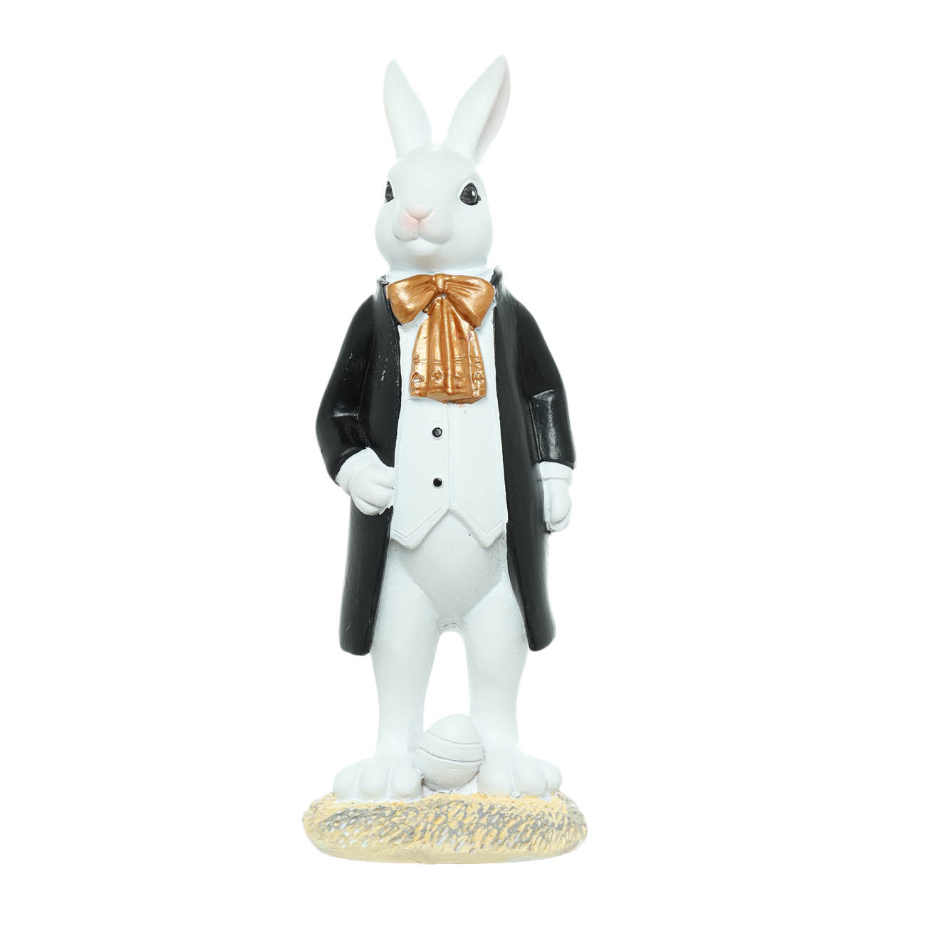 Статуэтка, 16 см, полирезин, Кролик джентльмен, Silver age - фото 1