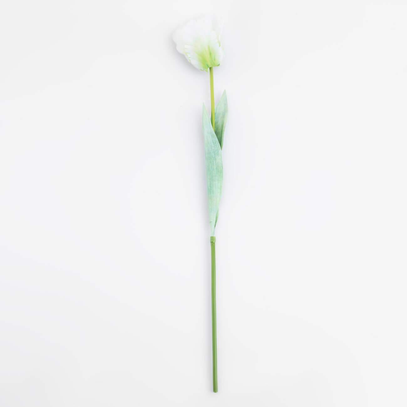 Цветок искусственный, 68 см, пластик/бумага, белый, Тюльпан, Tulip garden бумага xerox для инженерных работ 75гр a2 0 440x175 м приклеена грузить кратно 4 рул
