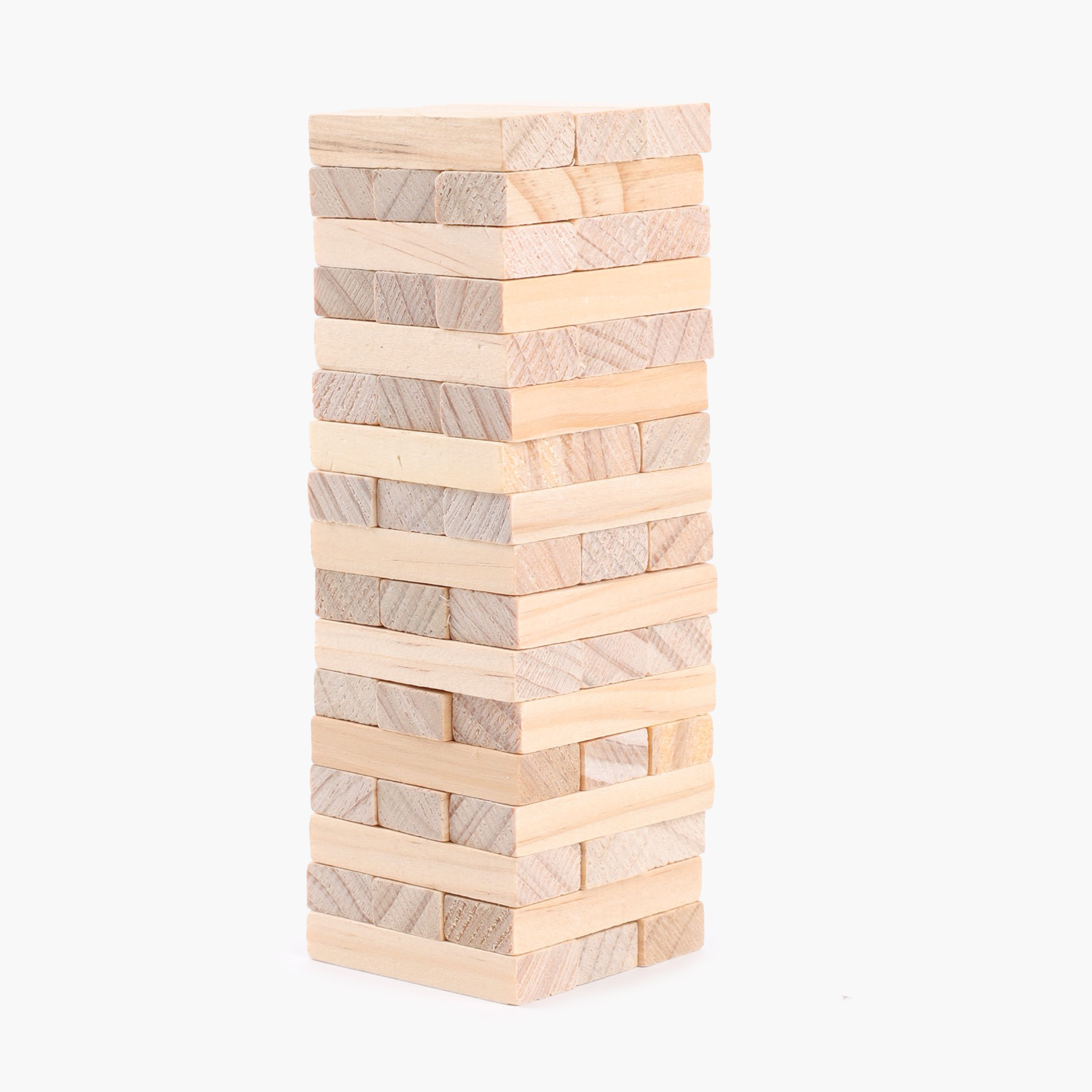 Игра настольная, 19 см, 54 пр, дерево, Падающая башня, Entertain, image-1