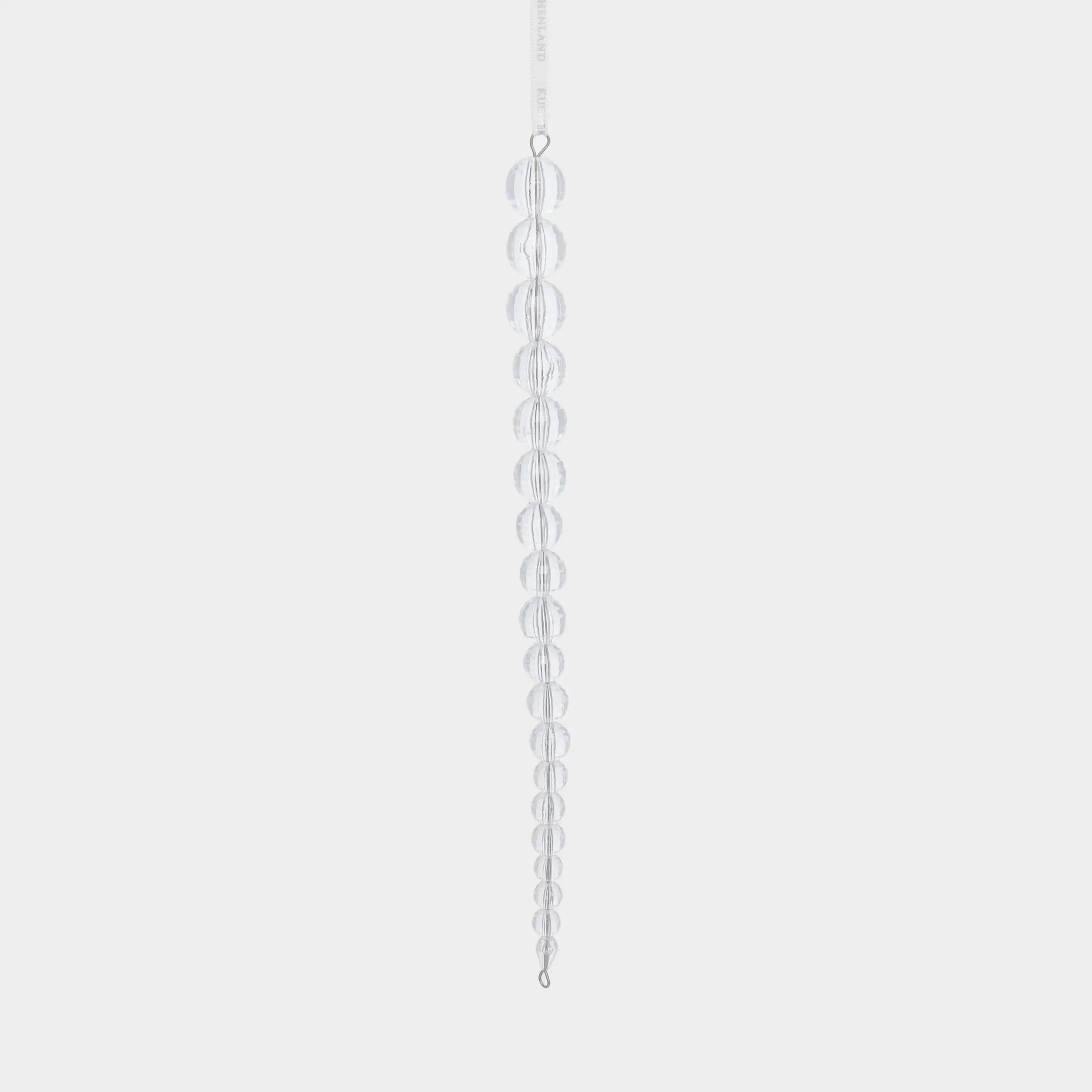 Игрушка елочная, 27 см, пластик, Бусины, Ice crystal