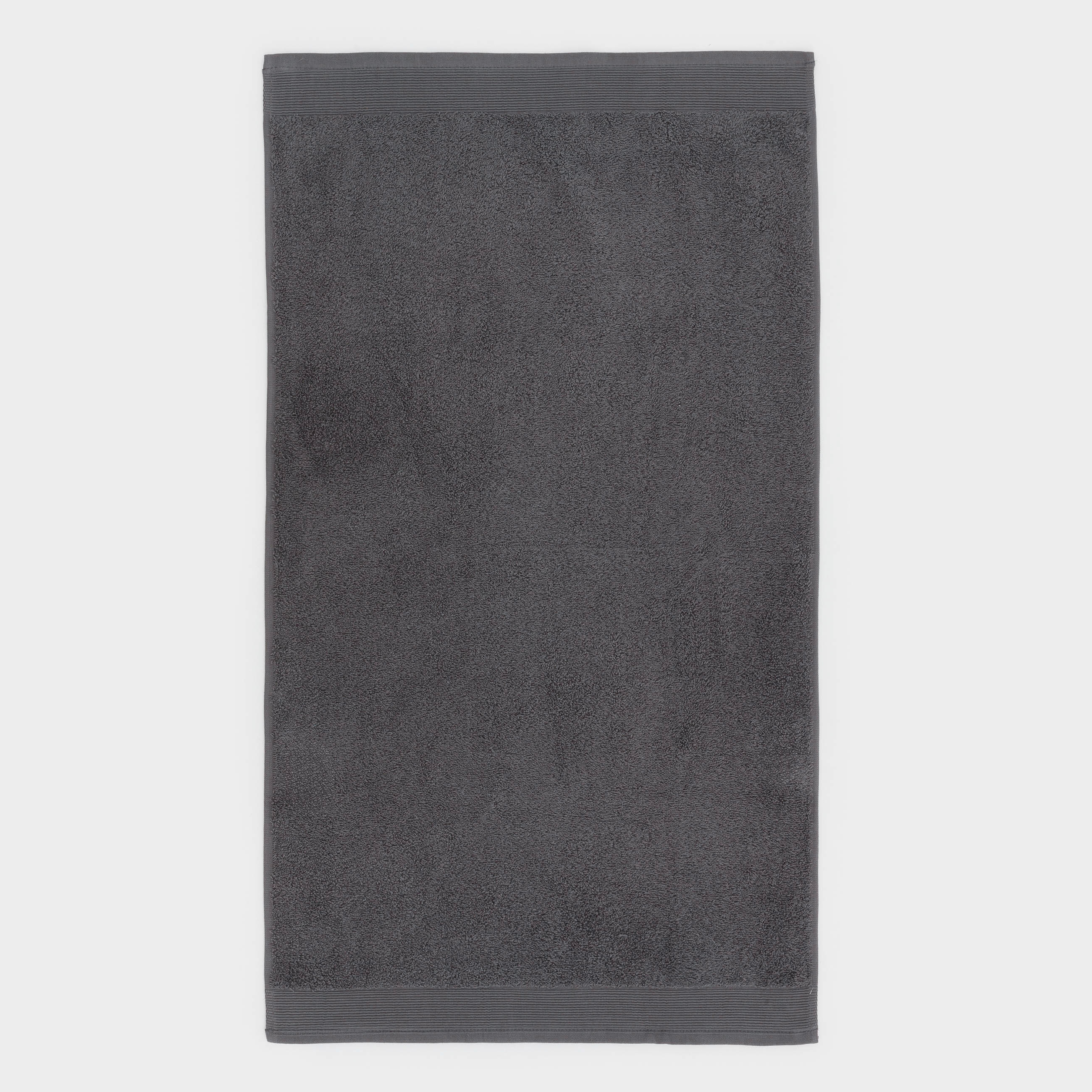 Полотенце, 50х90 см, хлопок, серое, Vari cotton, image-2