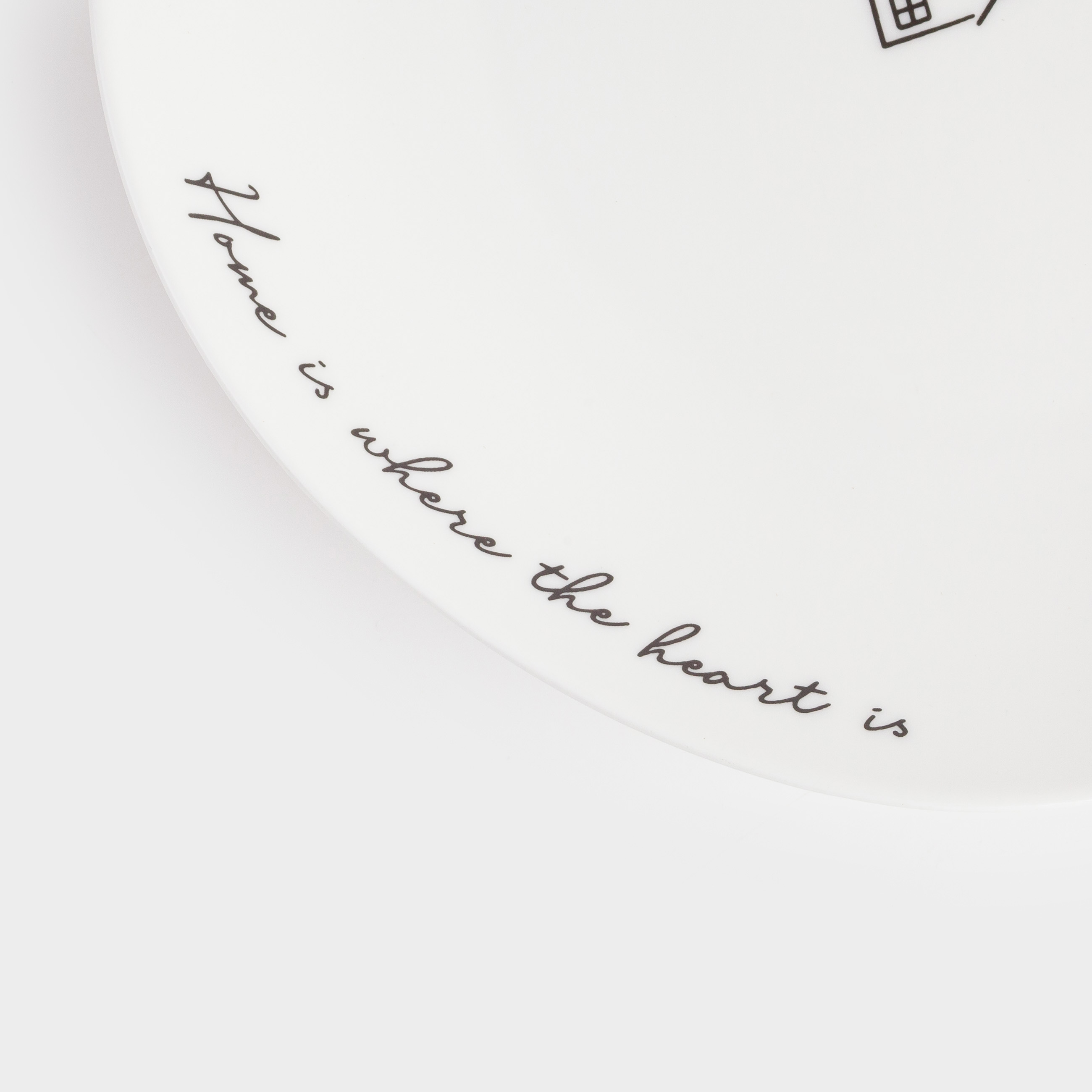 Тарелка закусочная, 21 см, фарфор P, белая, Дом, Amour, image-6