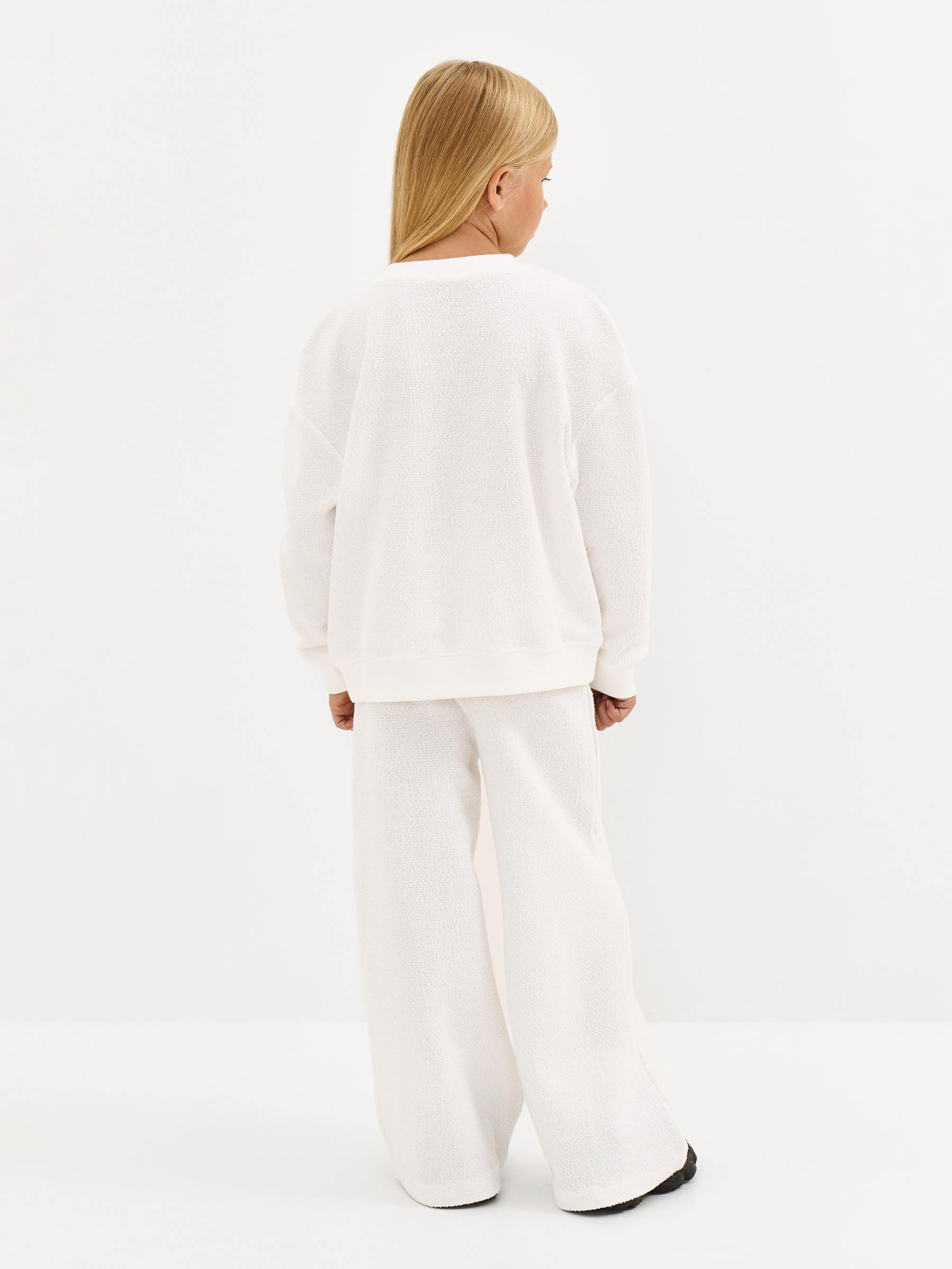 Брюки детские, для девочек, молочные, Tiziana, image-3