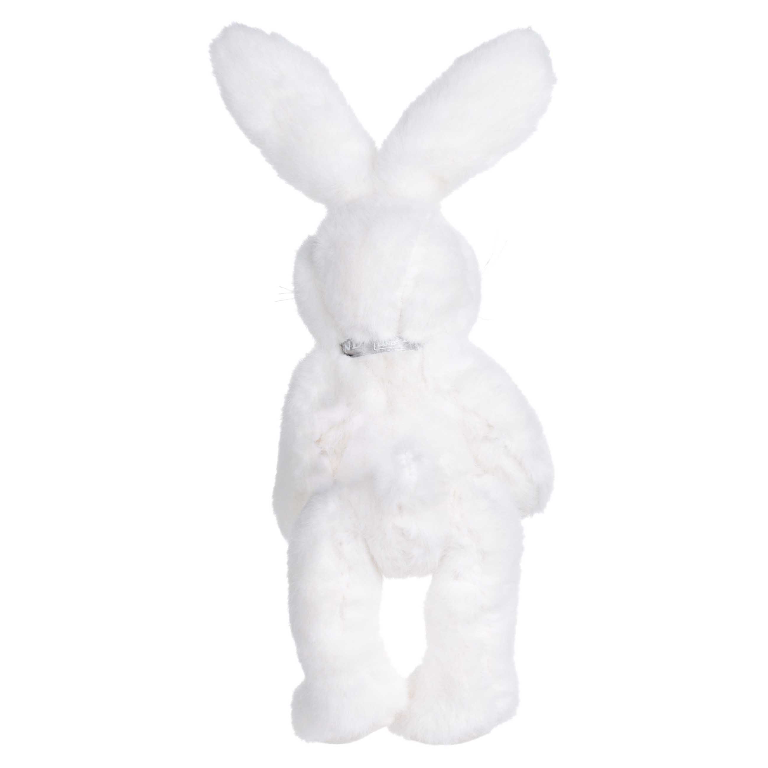 Игрушка, 20 см, мягкая, с подвижными лапами, полиэстер, белая, Кролик, Rabbit toy изображение № 2
