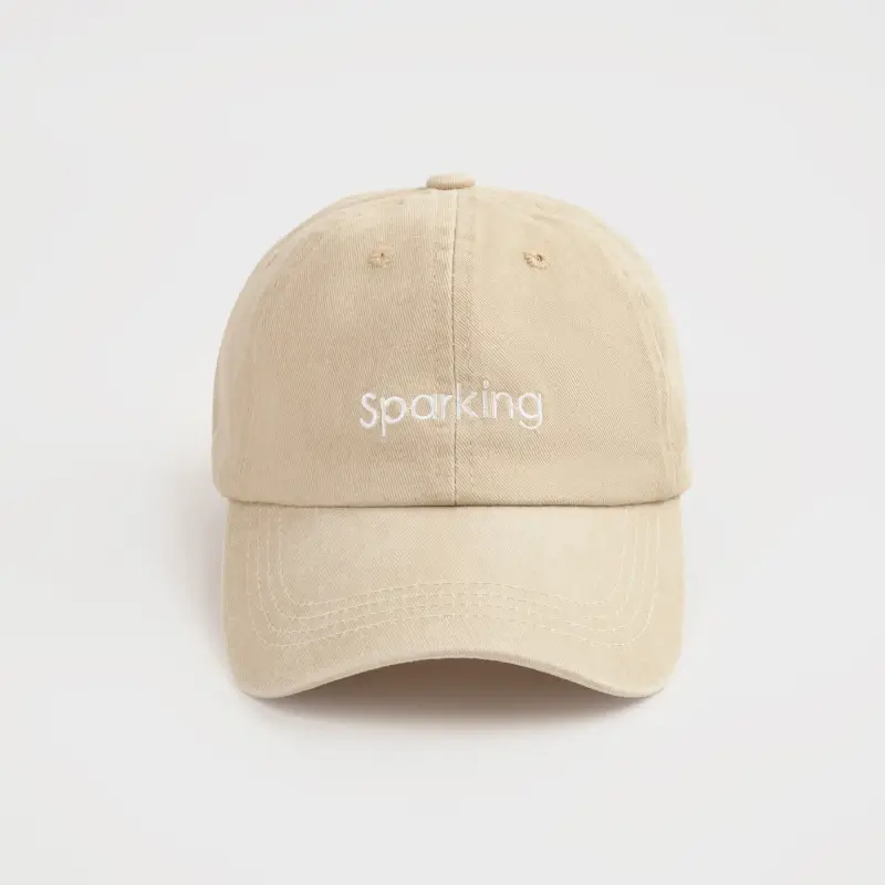 Бейсболка, 57 см, единый размер, хлопок, бежевая, Sparkling, Shore ,image-0