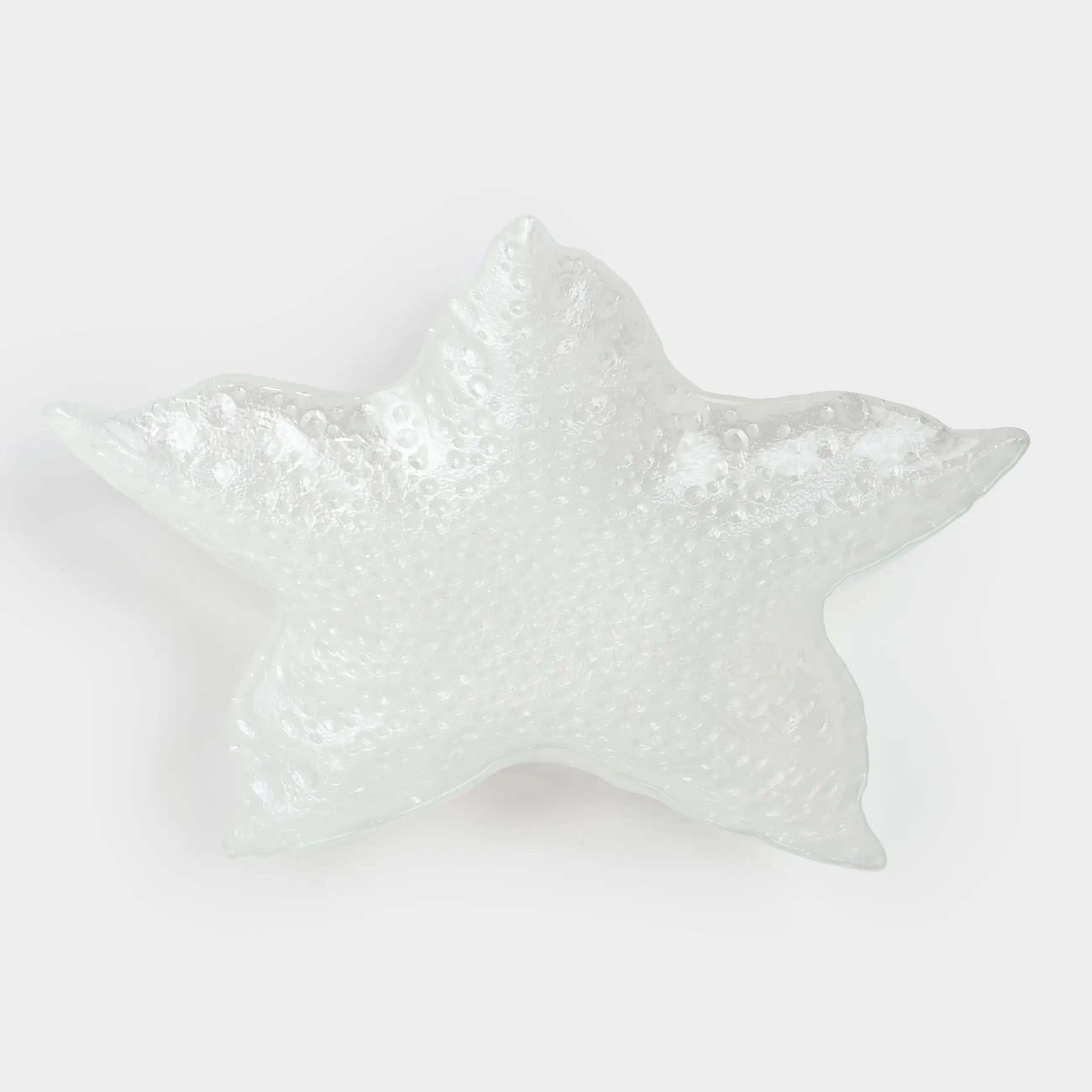 Блюдо, 34х5 см, стекло, перламутр, Звезда, Starfish