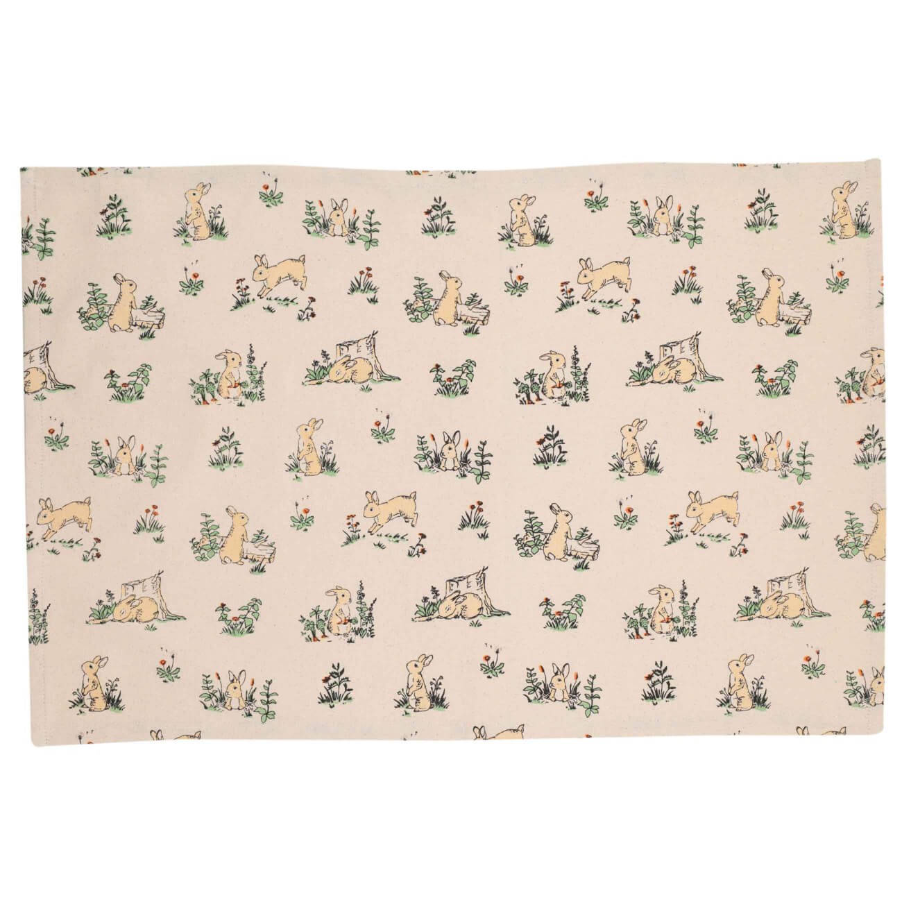 

Полотенце кухонное, 40x60 см, хлопок, белое, Кролики, Easter