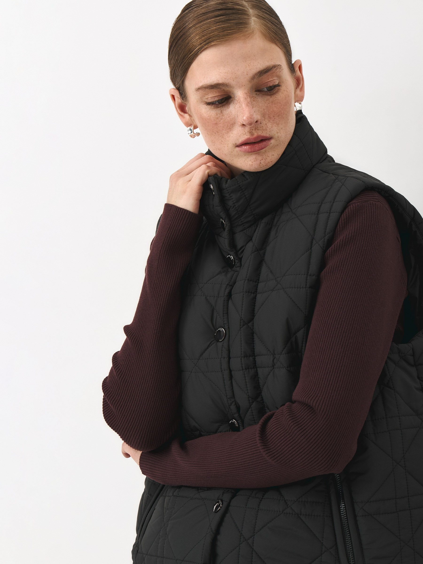 Жилет cтеганый, утепленный, Erika, image-1