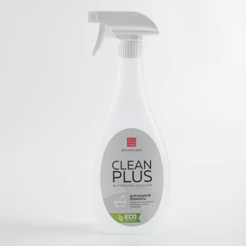 Средство для чистки ванной комнаты, 500 мл, Clean plus, image-0