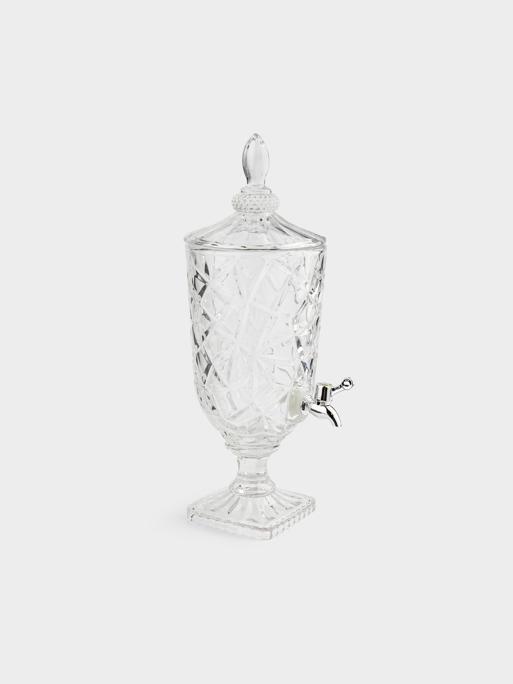 Диспенсер для напитков, 3 л, стекло Р/пластик, Crackle, image-3