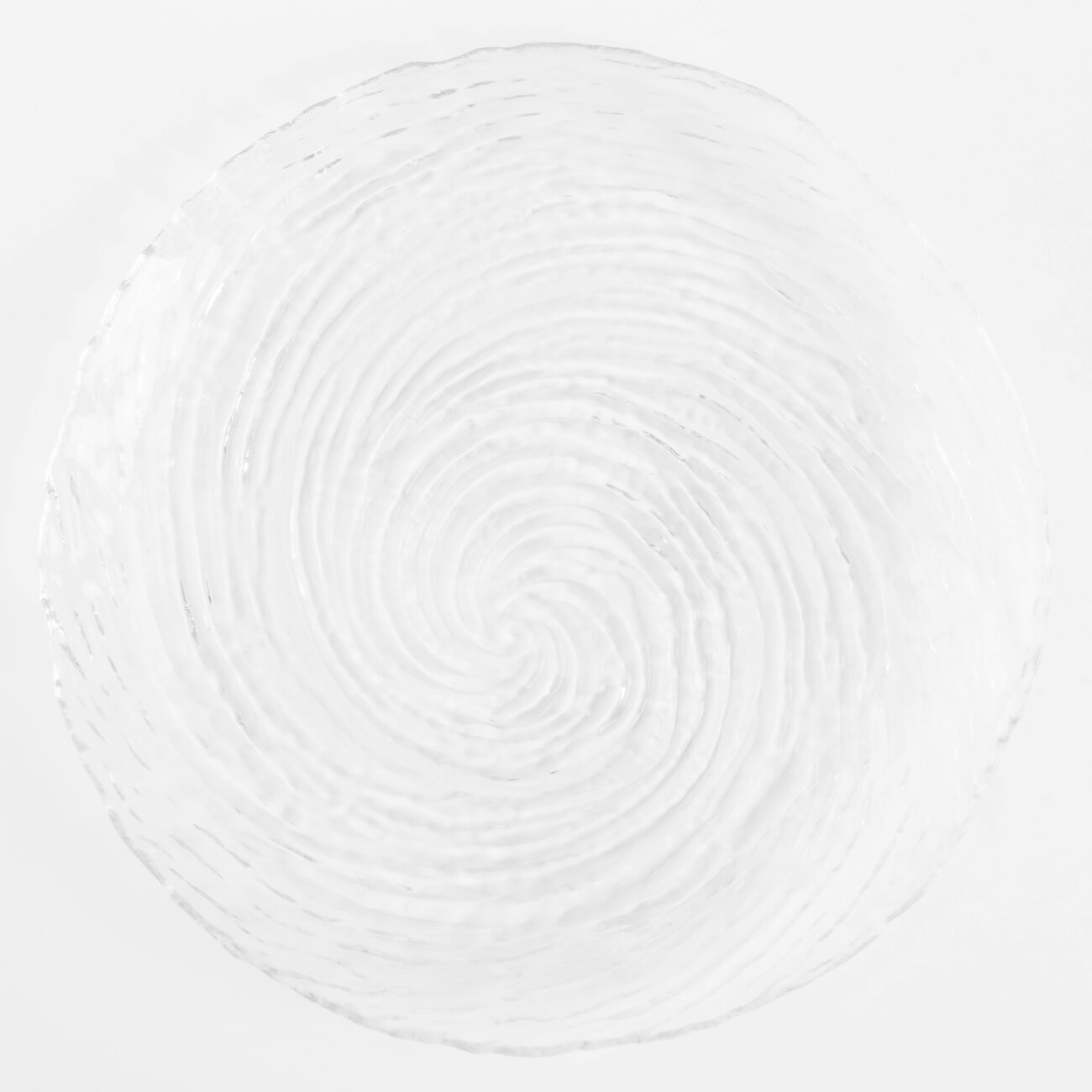 

Тарелка обеденная, 26 см, стекло, Вихрь, Swirl
