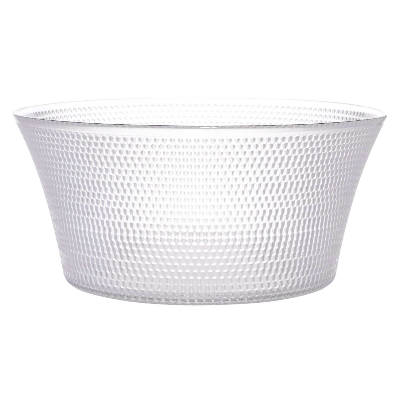 Салатник, 20х9 см, 1,45 л, стекло, с серебристым кантом, Cotton platinum абразивные губки для посуды bikson
