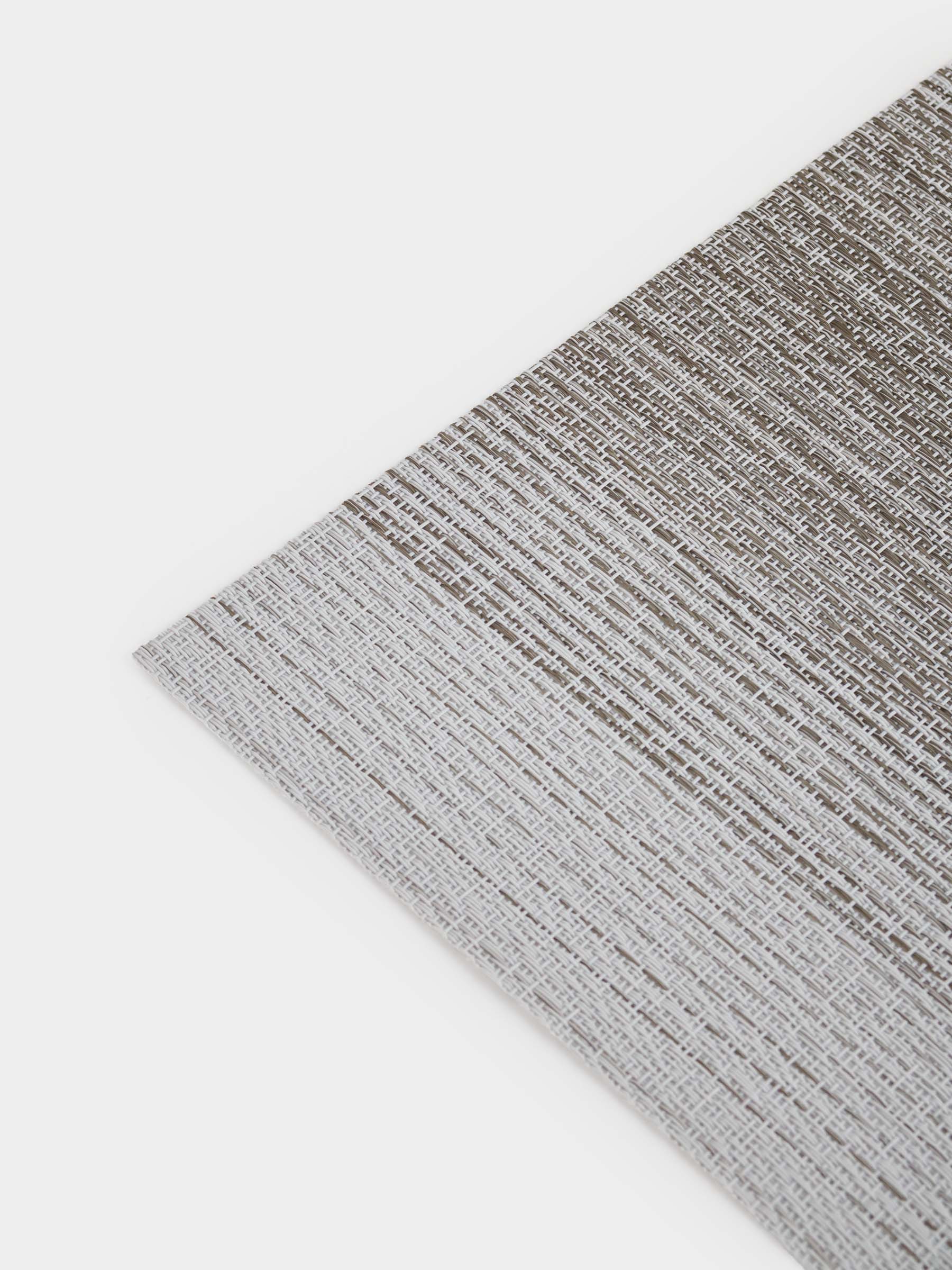 Салфетка под приборы, 30x45 см, ПВХ, прямоугольная, серая, Градиент, Solid, image-3