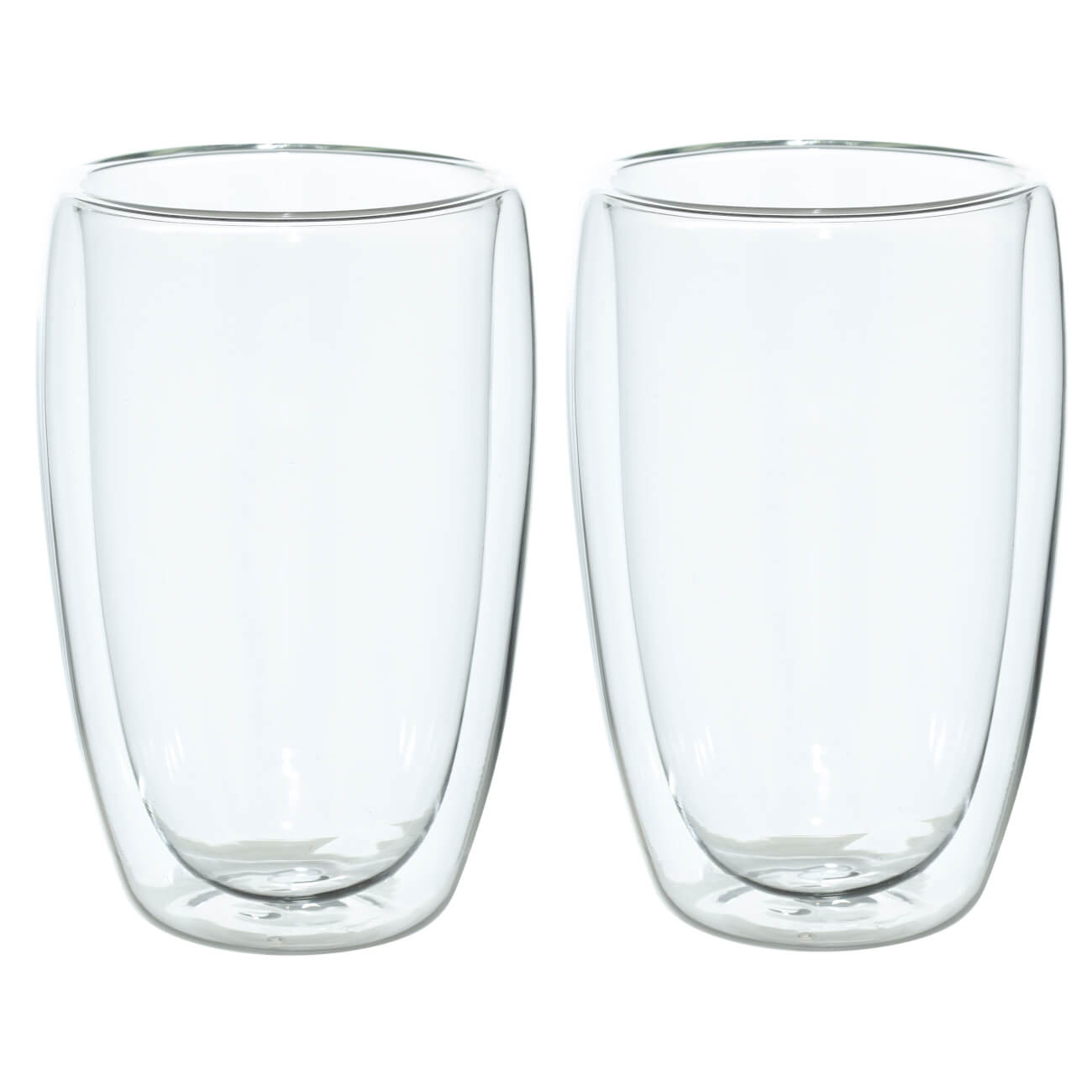16490 fissman набор sencha из 2 х стаканов с двойными стенками 280мл жаропрочное стекло Стакан, 400 мл, 2 шт, стекло Б, Air