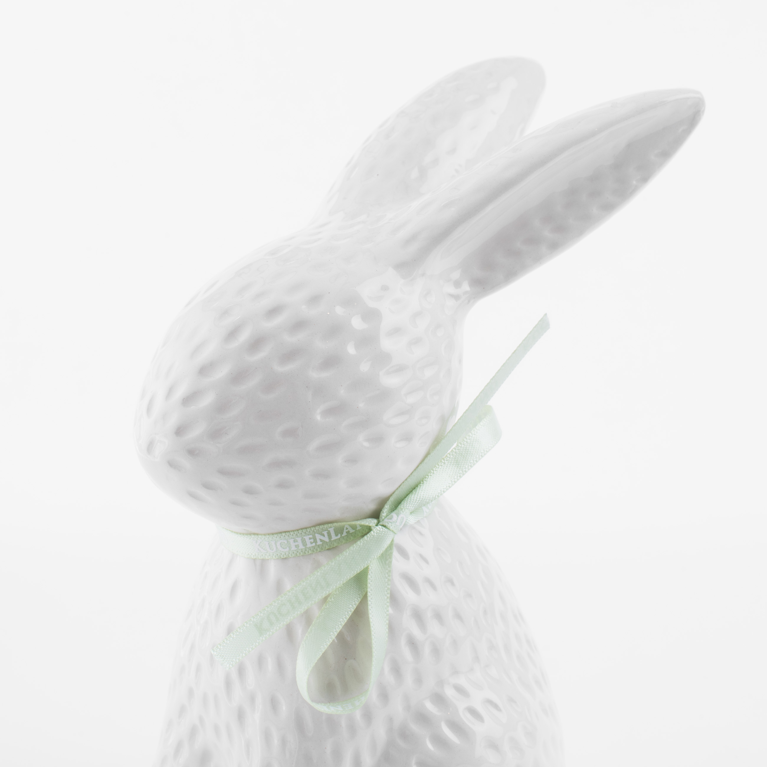 Статуэтка, 18 см, керамика, молочная Кролик сидит, Easter blooming изображение № 4
