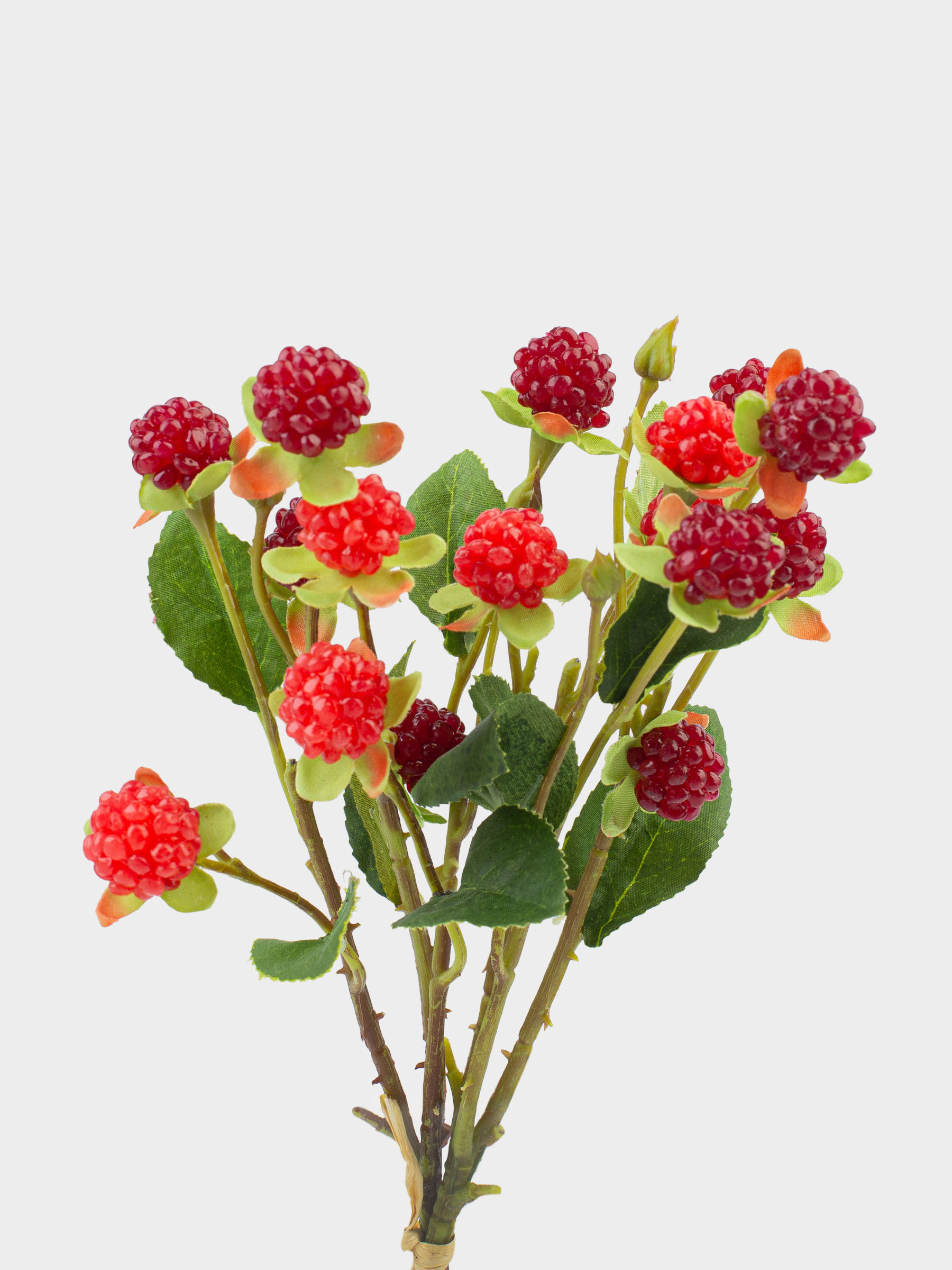Букет искусственный, 30 см, пластик/полиэстер, Малина, Fruit decor, image-3